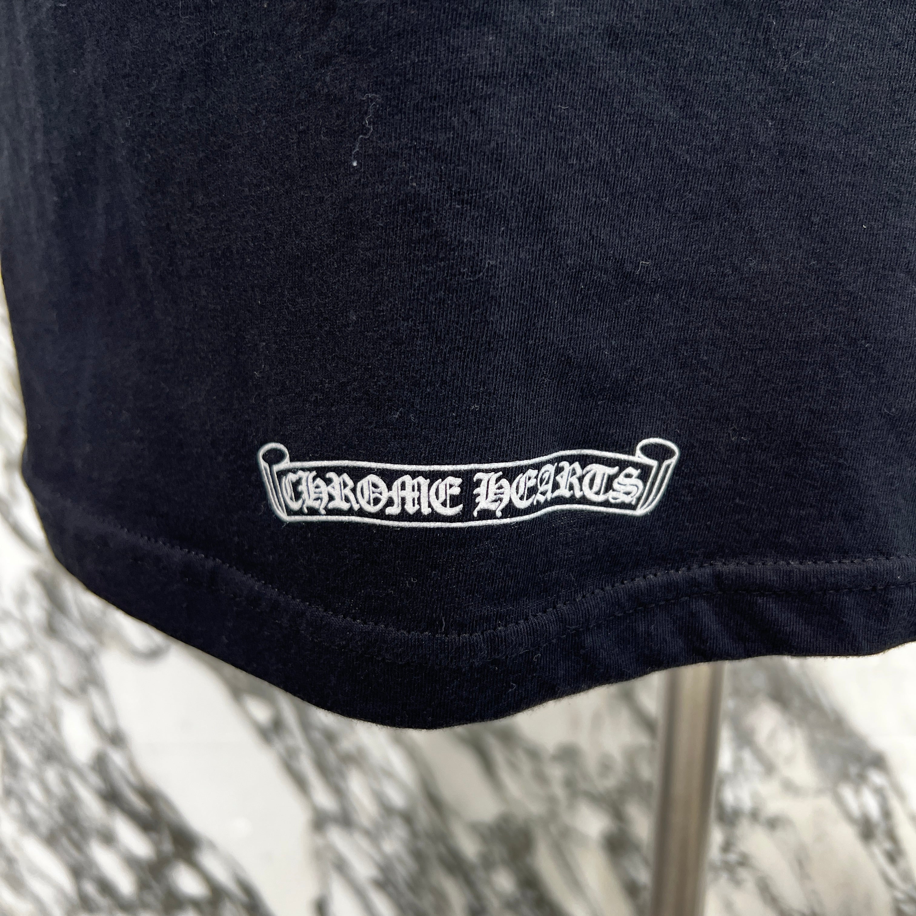 CHROME HEARTS Back Dagger Arch Logo USA Long Sleeve Tee Size S クロムハーツ バックダガー アーチロゴ USA ロングスリーブ Tシャツ サイズS