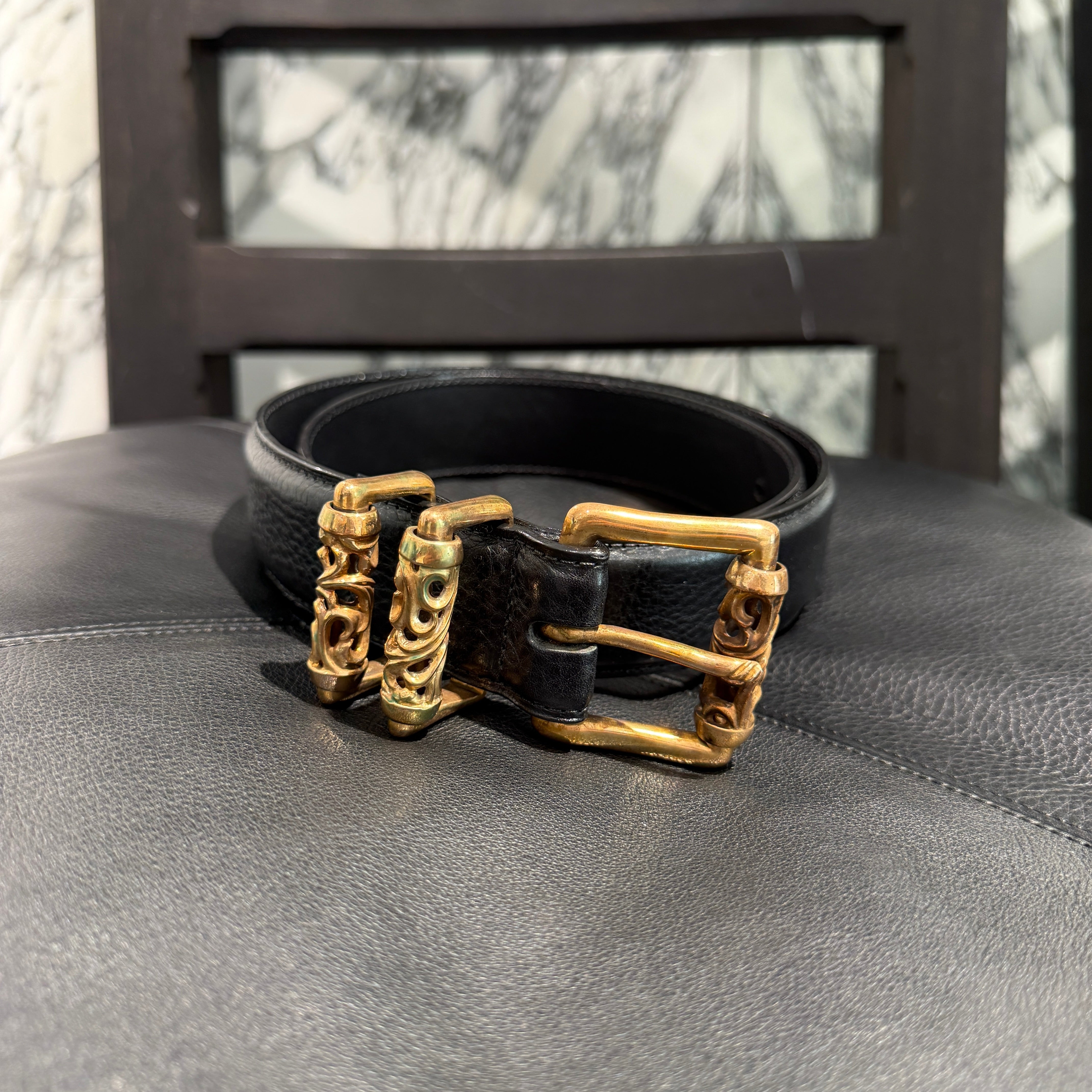 CHROME HEARTS BRONZE 3PC CELTIC ROLLER BELT 32Inch クロムハーツ