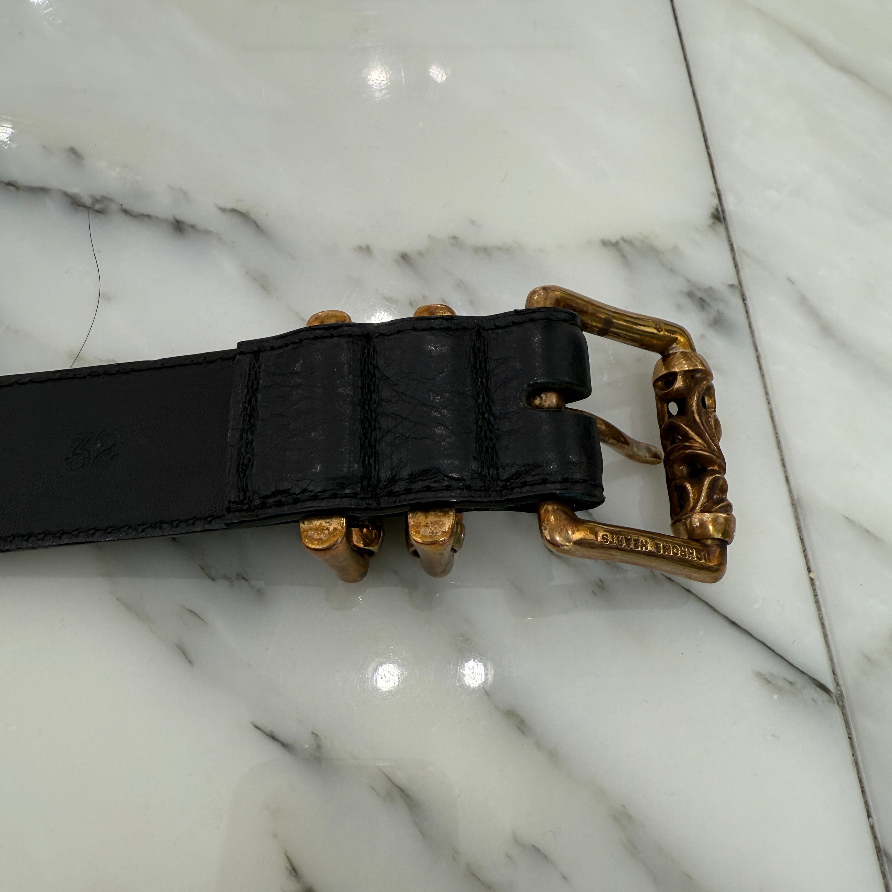 CHROME HEARTS BRONZE 3PC CELTIC ROLLER BELT 32Inch クロムハーツ ブロンズ 3ピース ケルティックローラーベルト 32インチ