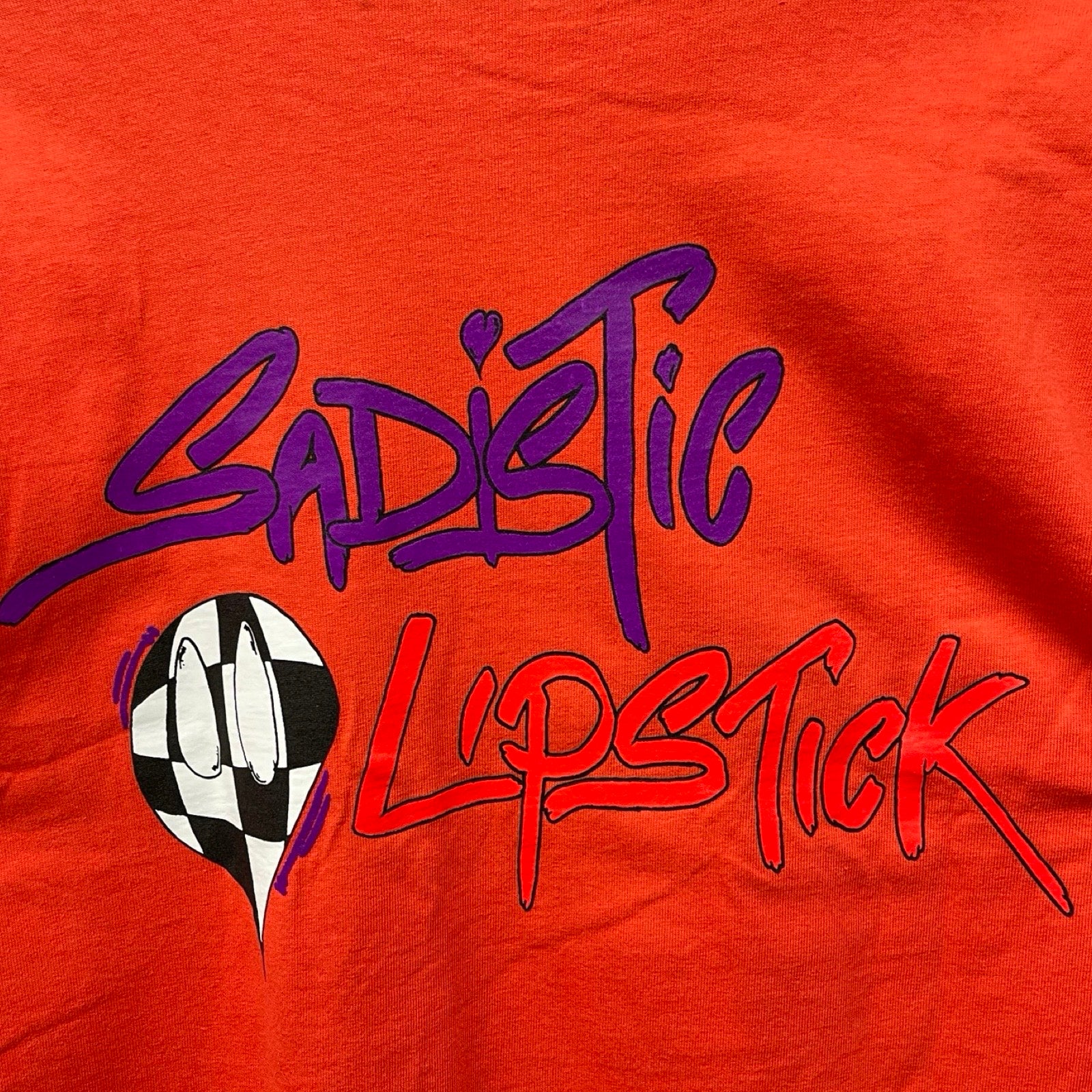 CHROME HEARTS×MATTY BOY 2023SS Sadistic Lipstick Long Sleeve Tee Size M