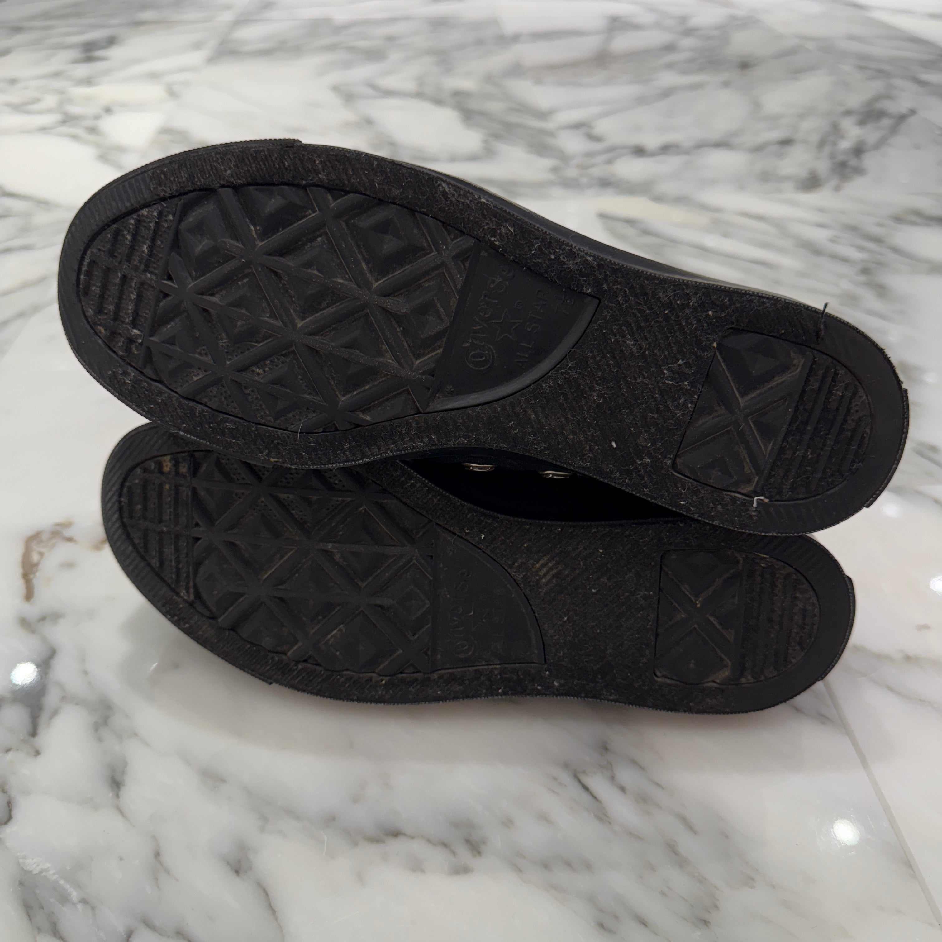 CHROME HEARTS × CONVERSE ALL STAR Silver Dagger Canvas High Top Sneakers Size 26.0cm クロムハーツ × コンバース オールスター シルバーダガー キャンバス ハイカットスニーカー サイズ26.0cm