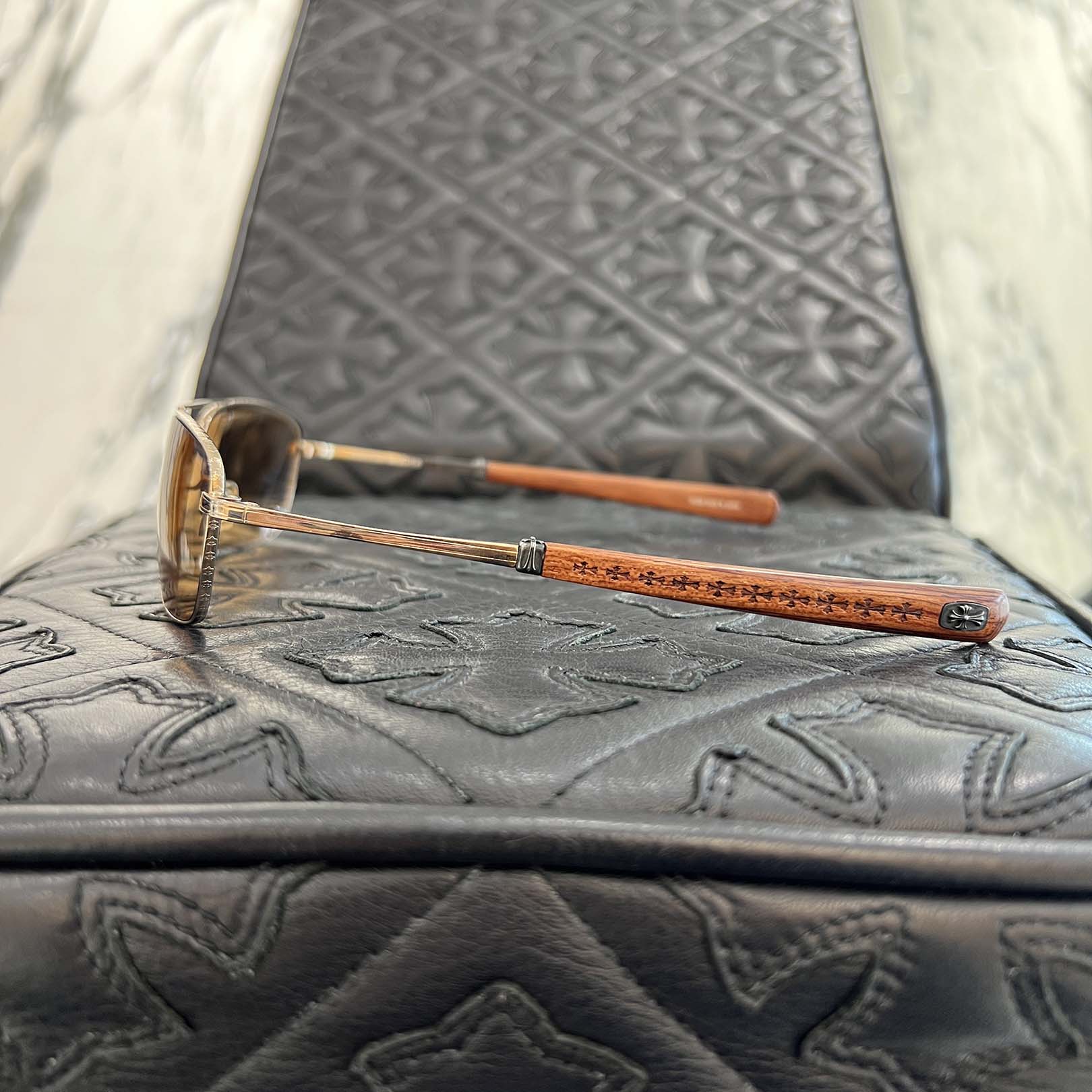 CHROME HEARTS SKYSAW II Sunglasses クロムハーツ スカイソーII サングラス