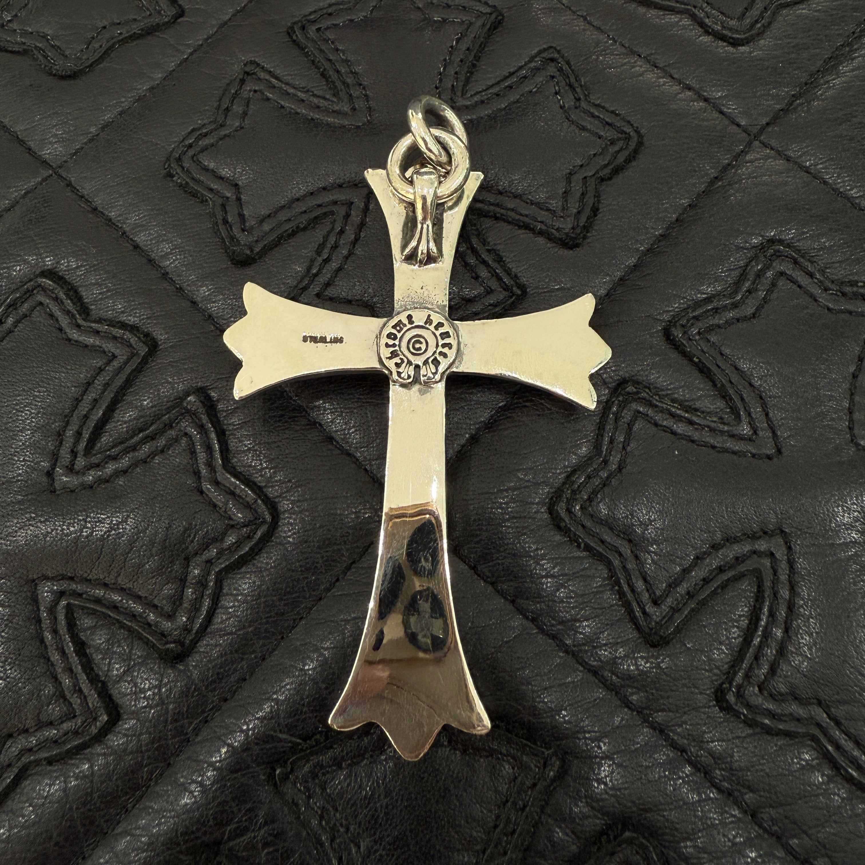 CHROME HEARTS Large Cross Pendant Top クロムハーツ ラージクロス ペンダントトップ
