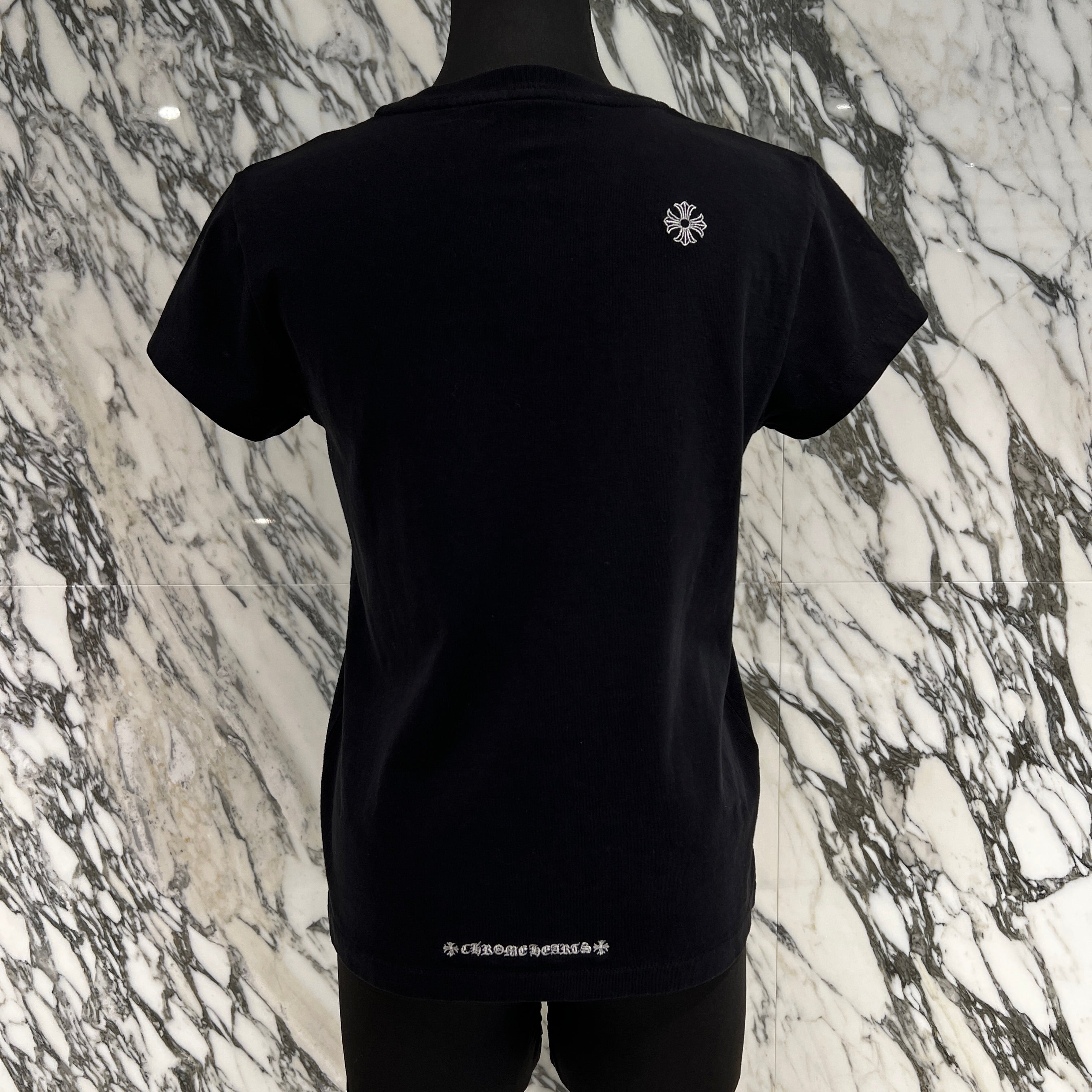 CHROME HEARTS Y NOT Vine Dagger CH Plus Embroidery Tee Size S クロムハーツ ワイノット ヴァインダガー CHプラス刺繍 Tシャツ サイズS