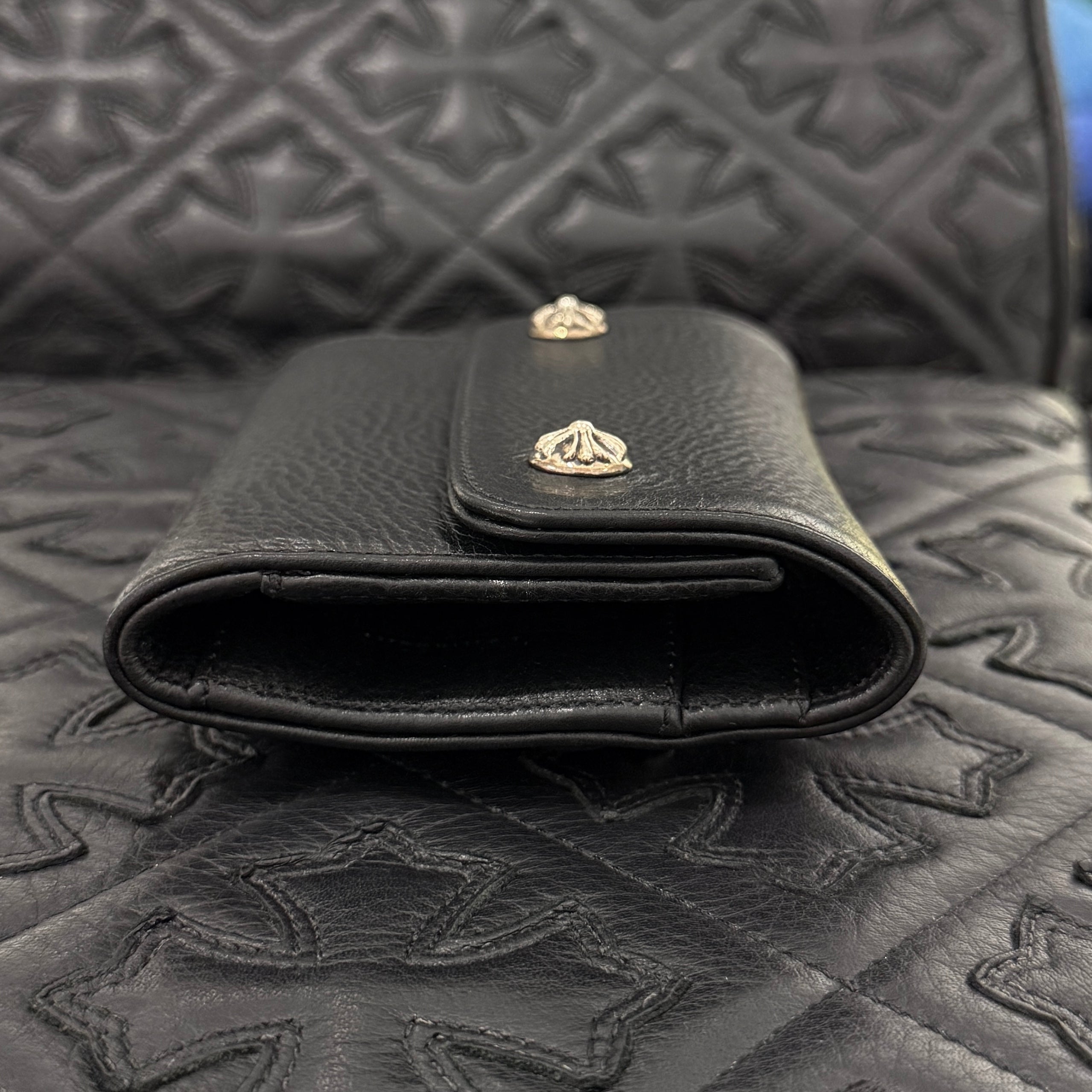 CHROME HEARTS Wave Mini Cross Ball Wallet クロムハーツ ウェーブ ミニ クロスボール ウォレット