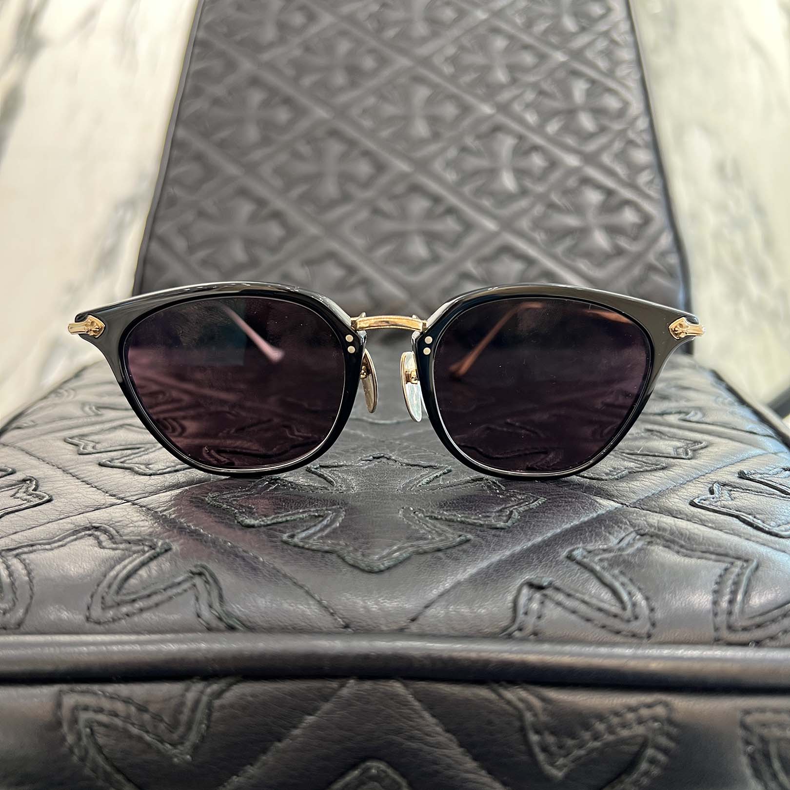 CHROME HEARTS FANX HUNEY Sunglasses クロムハーツ ファンクス・ハニー サングラス
