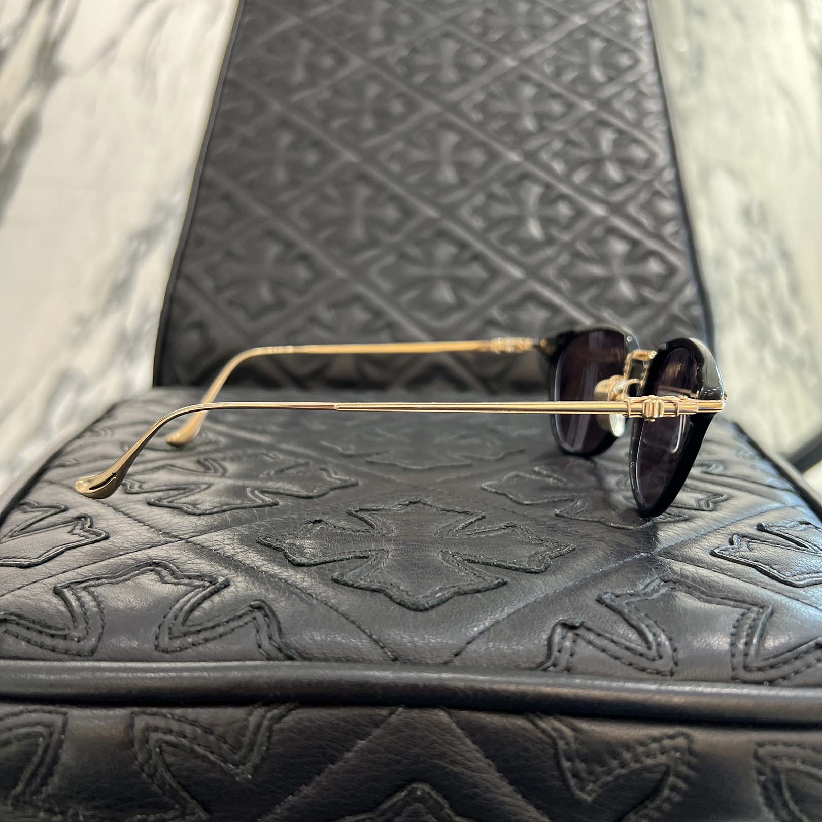 CHROME HEARTS FANX HUNEY Sunglasses クロムハーツ ファンクス・ハニー サングラス