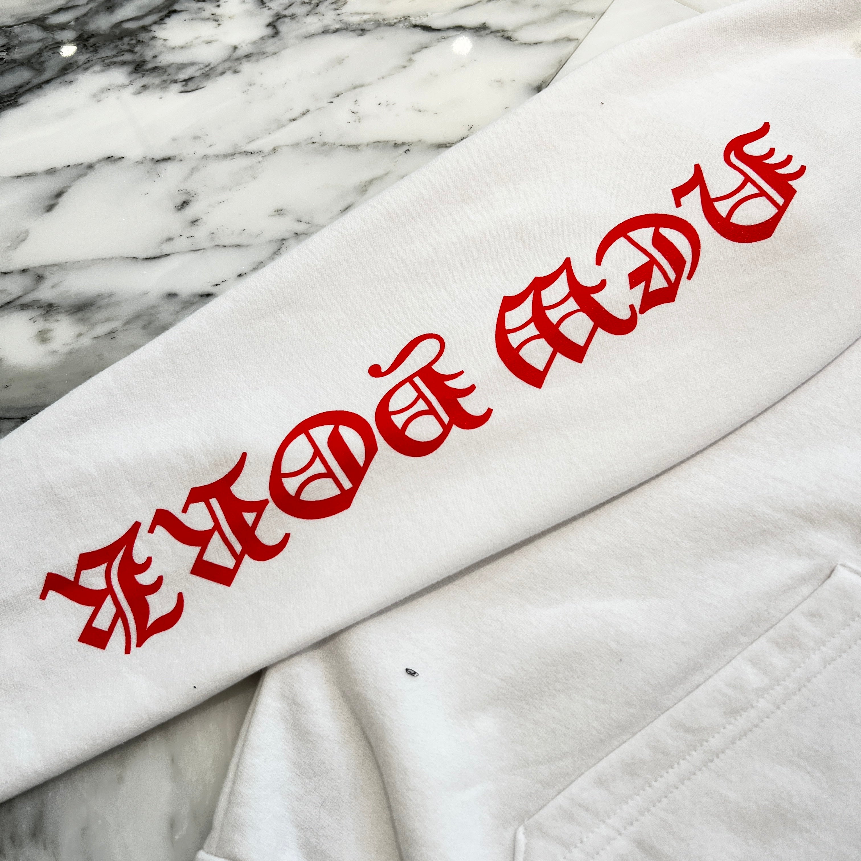 CHROME HEARTS × The Rolling Stones New York Limited Lip & Tan Pullover Hoodie Size L クロムハーツ × ローリングストーンズ ニューヨーク限定 リップアンドタン プルオーバー フーディ サイズL