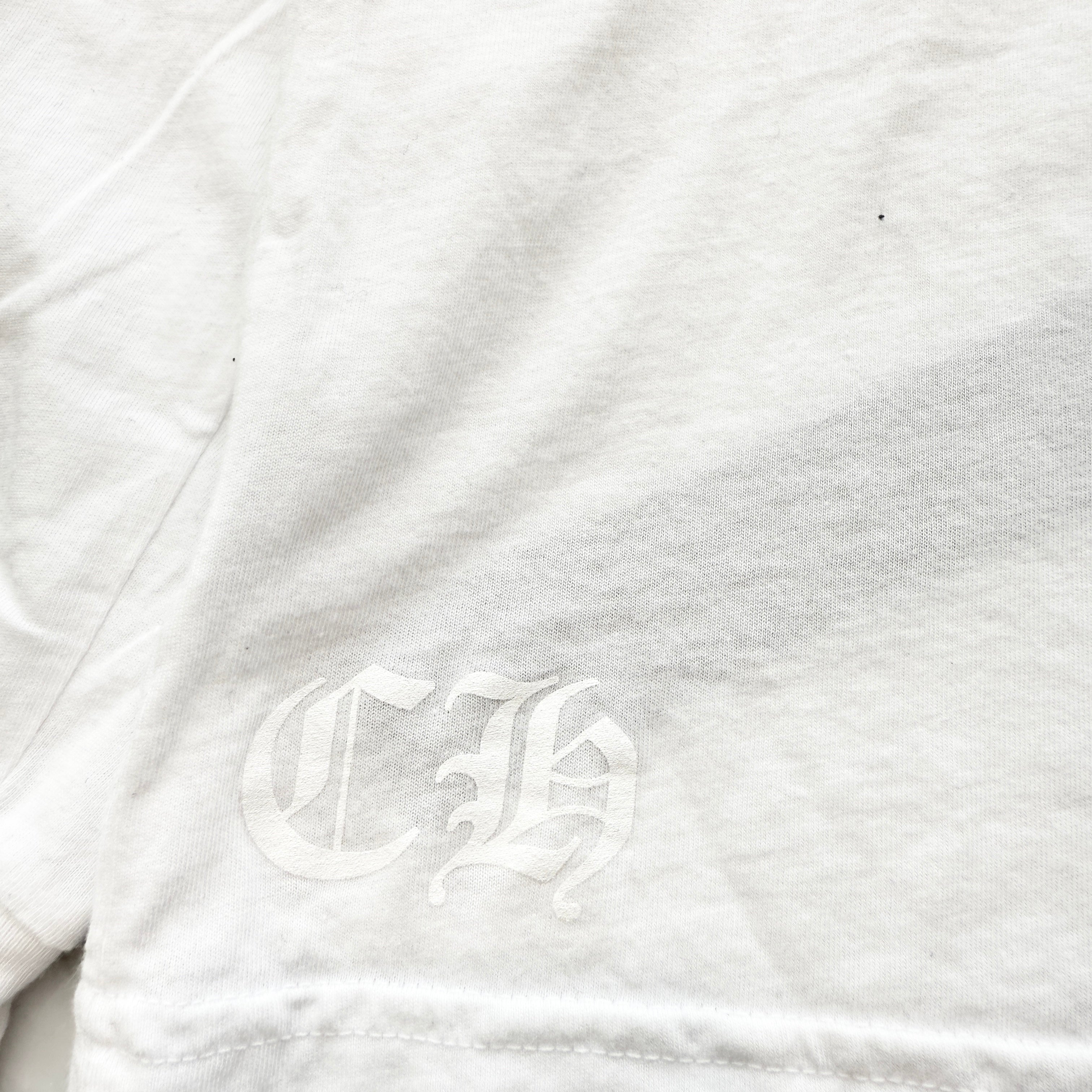 CHROME HEARTS Back Arch Logo USA Long Sleeve Tee Size XL CHROME HEARTS Back Arch Logo USA Long Sleeve Tee Size XL