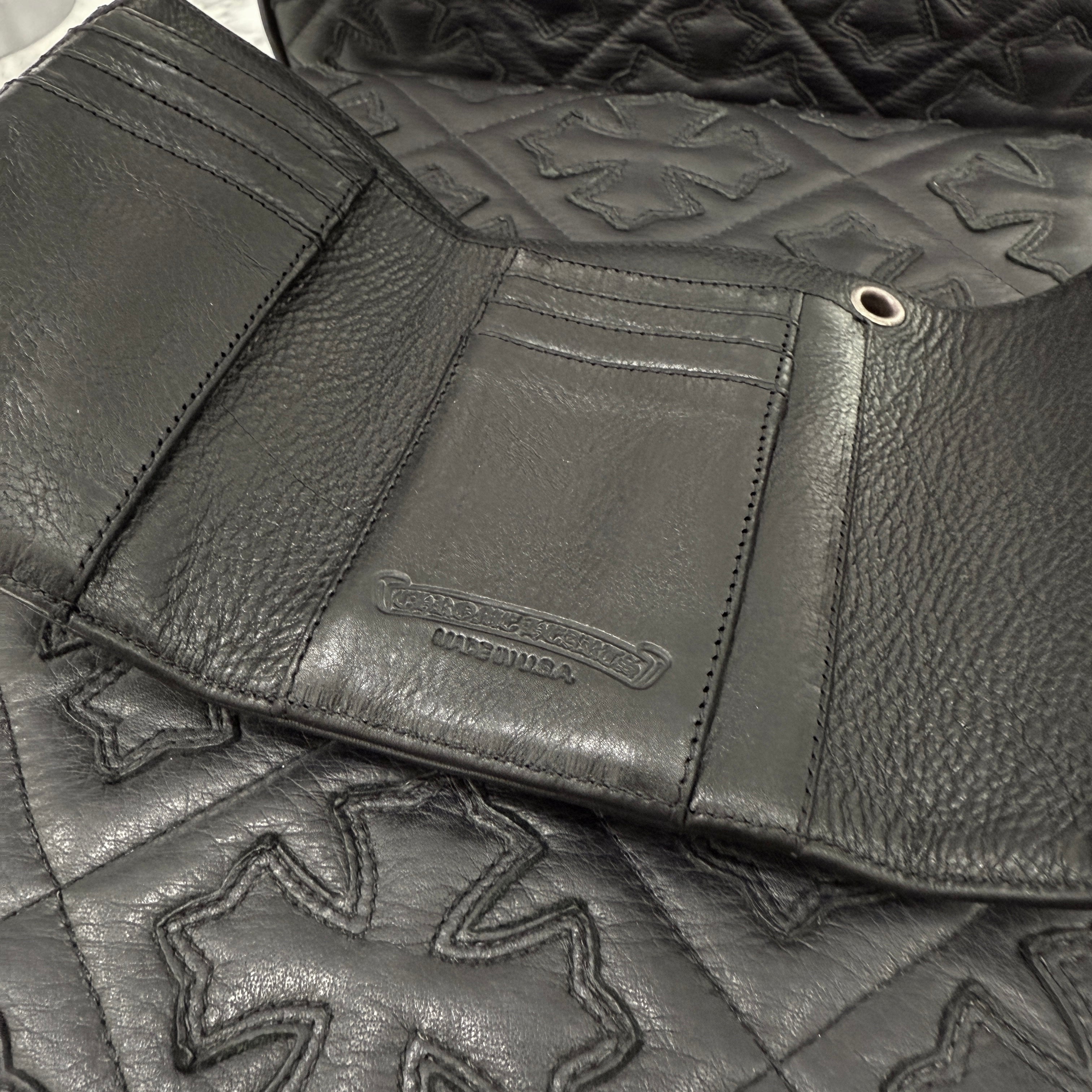 CHROME HEARTS Wave Mini Cross Ball Wallet クロムハーツ ウェーブ ミニ クロスボール ウォレット