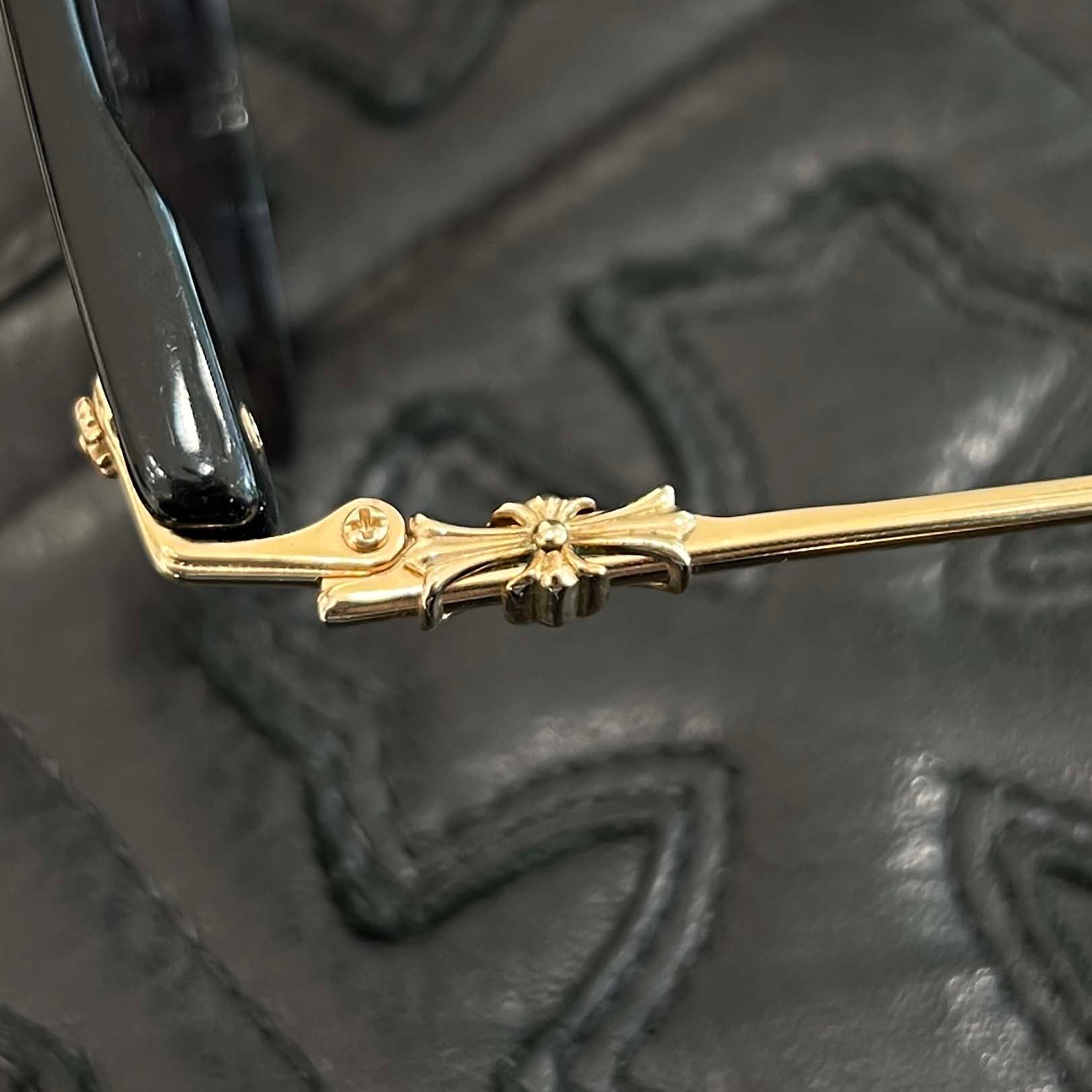 CHROME HEARTS FANX HUNEY Sunglasses クロムハーツ ファンクス・ハニー サングラス