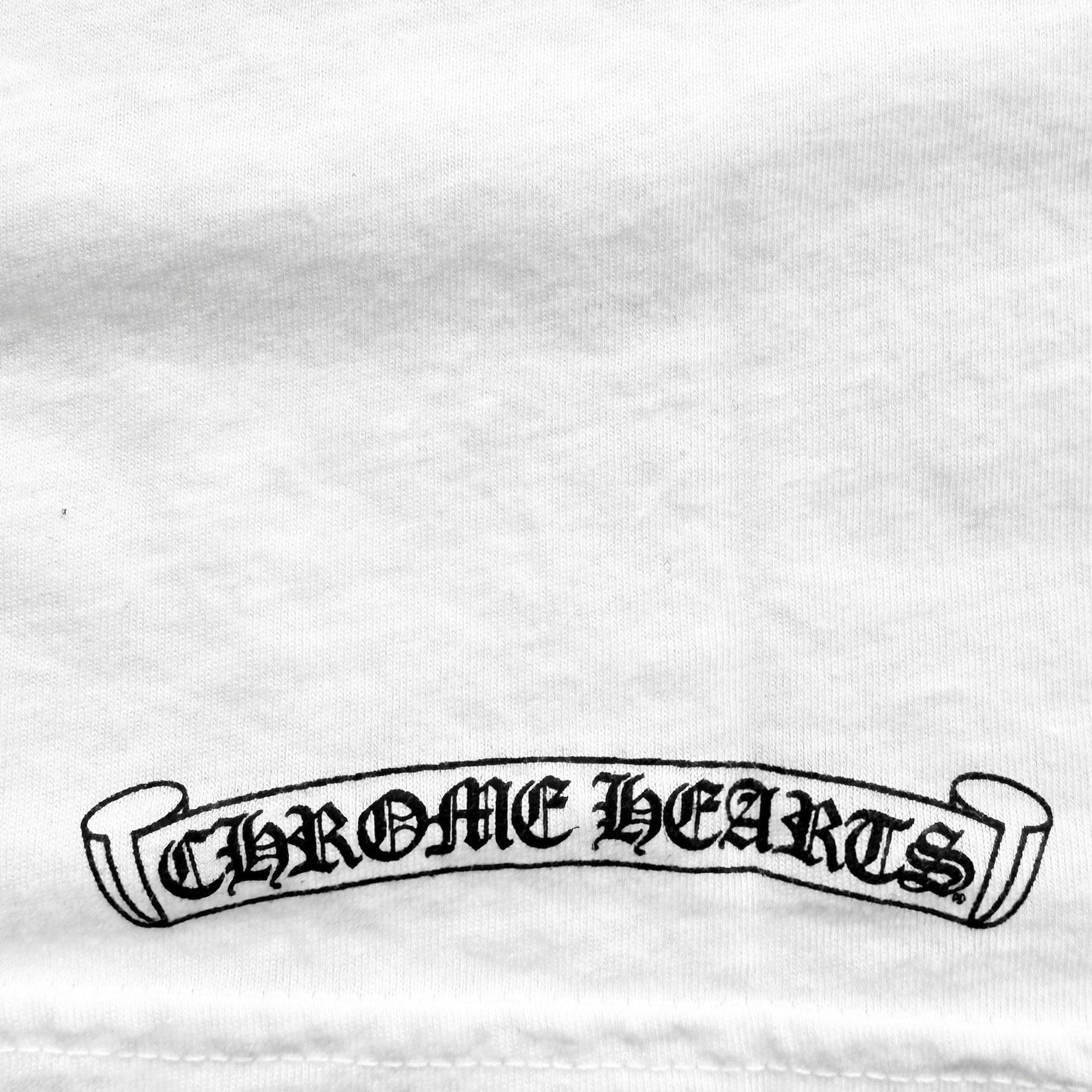 CHROME HEARTS Back Arch Logo USA Long Sleeve Tee Size XL CHROME HEARTS Back Arch Logo USA Long Sleeve Tee Size XL