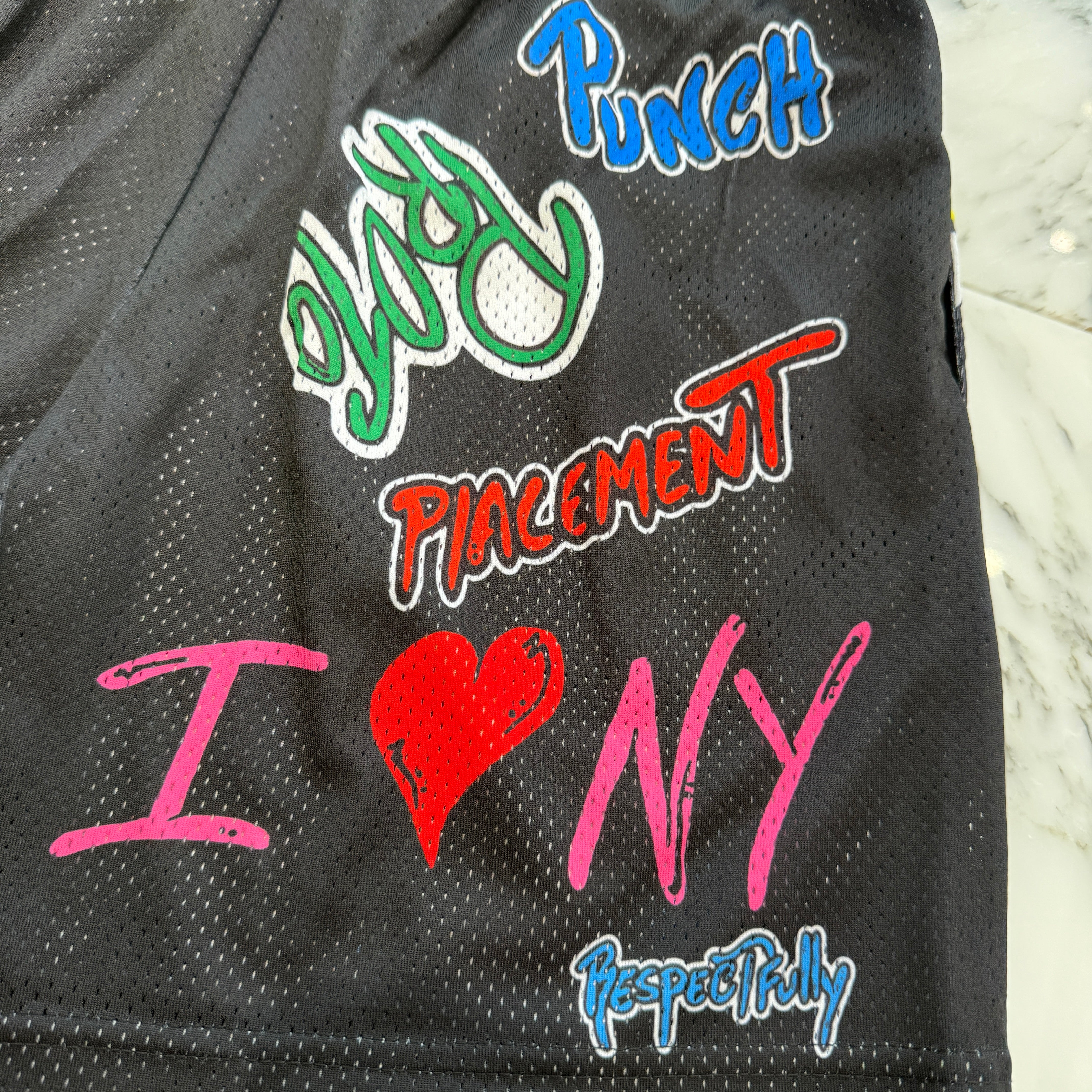 MATTY BOY × Eric Emanuel 2025SS New York Limited EE Mesh Shorts マッティボーイ × エリック・エマニュエル ニューヨーク限定 EE メッシュ ショーツ