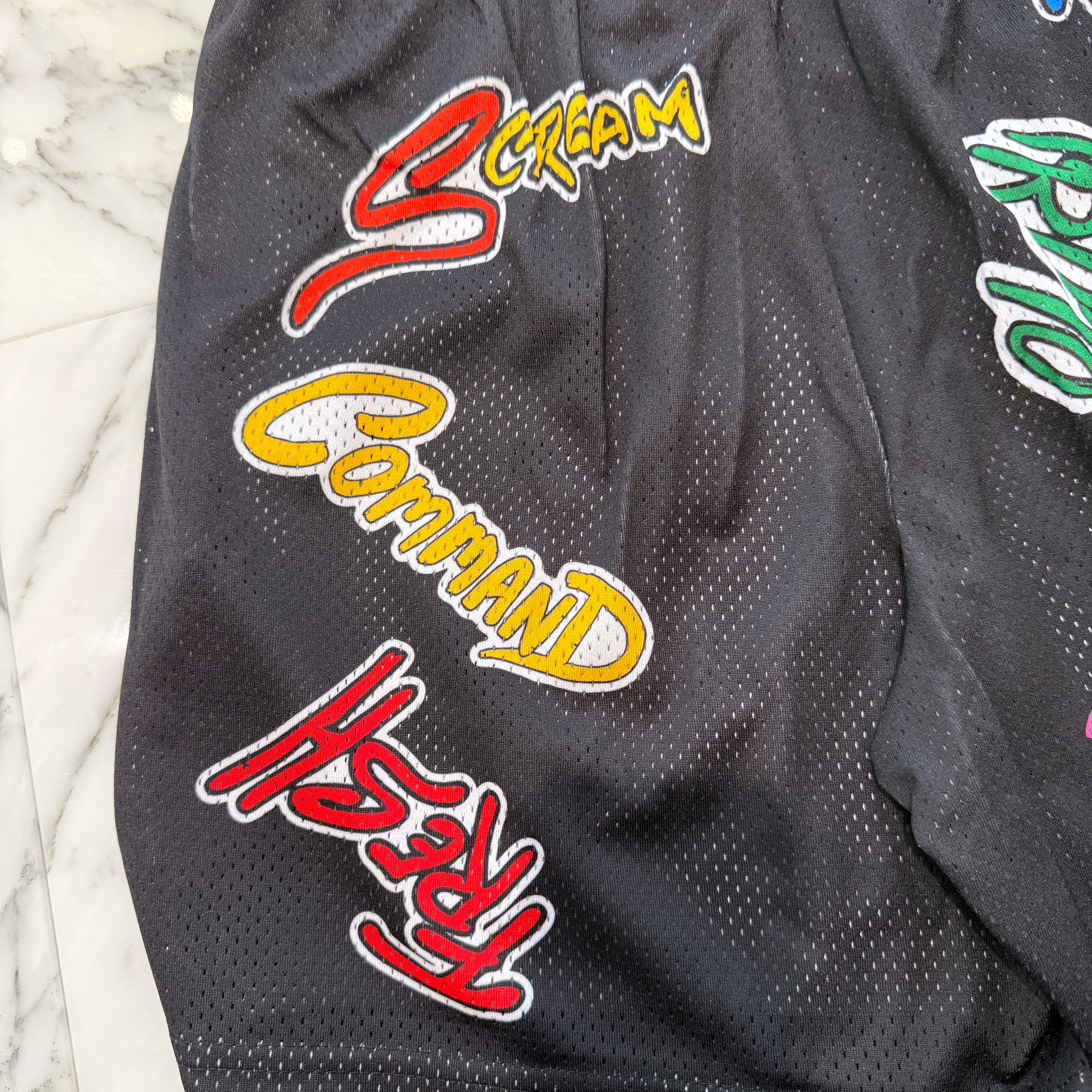 MATTY BOY × Eric Emanuel 2025SS New York Limited EE Mesh Shorts マッティボーイ × エリック・エマニュエル ニューヨーク限定 EE メッシュ ショーツ