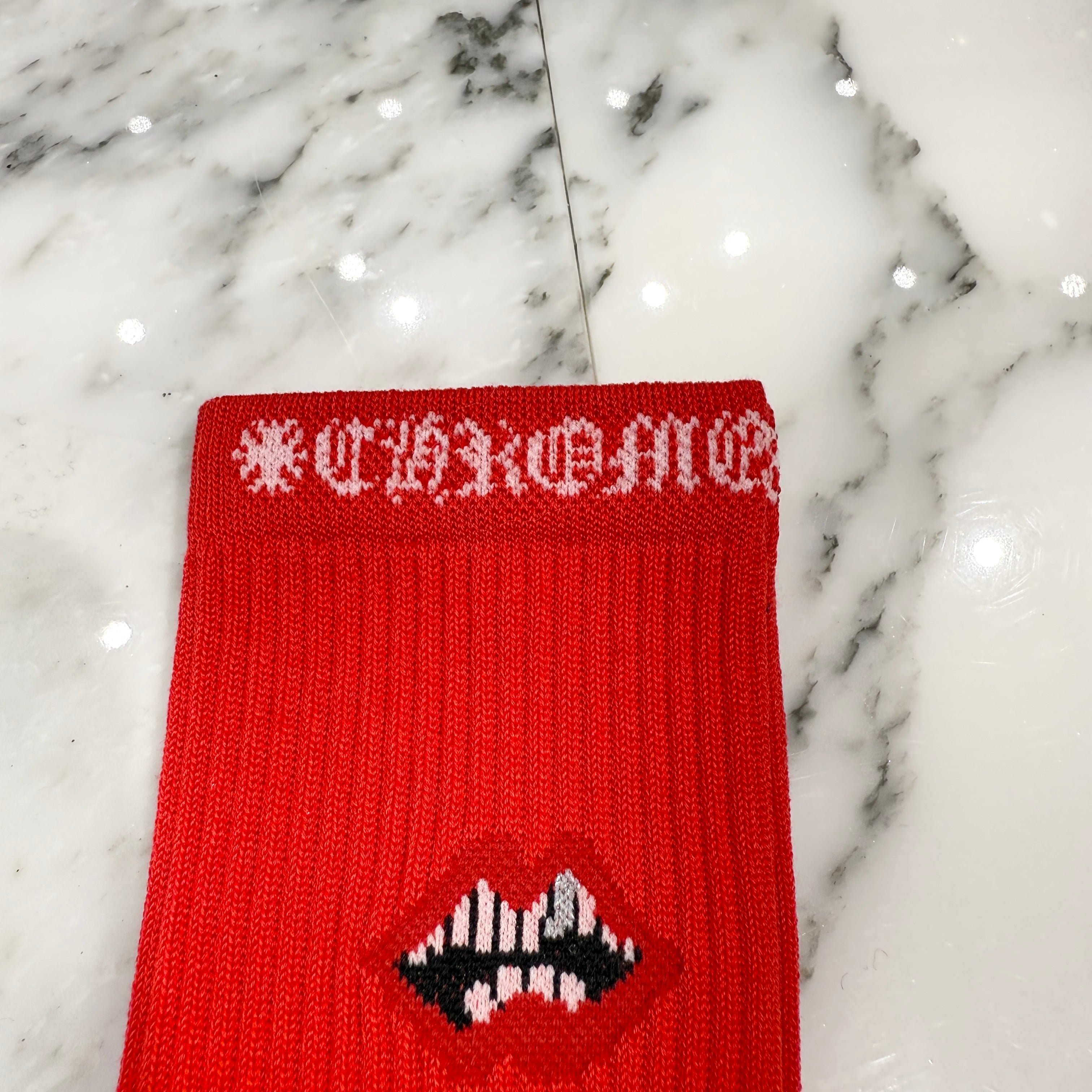 CHROME HEARTS × MATTY BOY Chomper Socks Size 27-30cm クロムハーツ × マッティボーイ チョンパー ソックス サイズ27-30cm