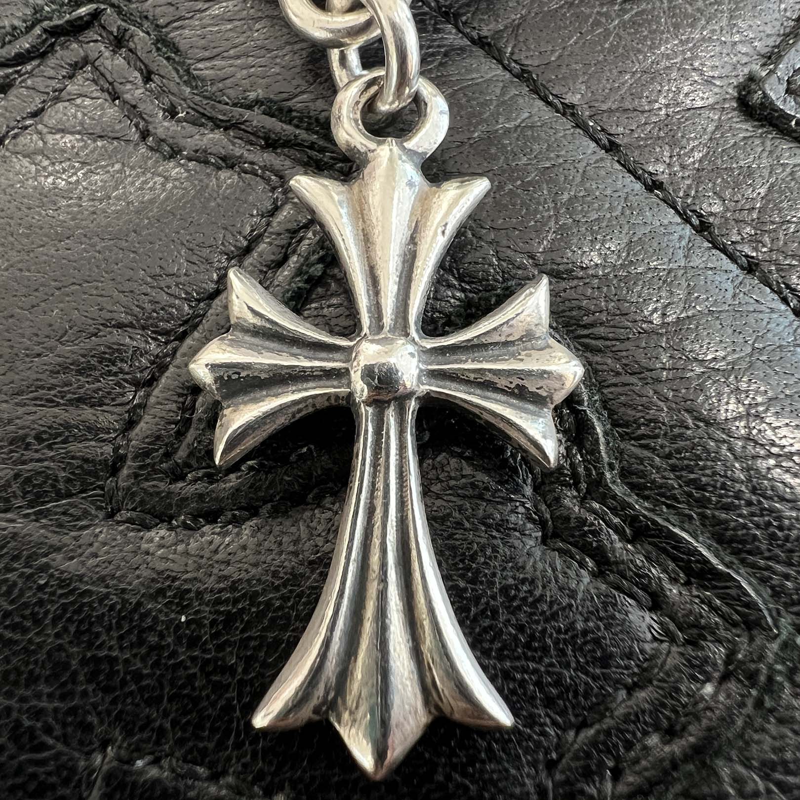 CHROME HEARTS Cross Ball Tiny CH Cross Bracelet クロムハーツ クロスボール タイニーCHクロス ブレスレット