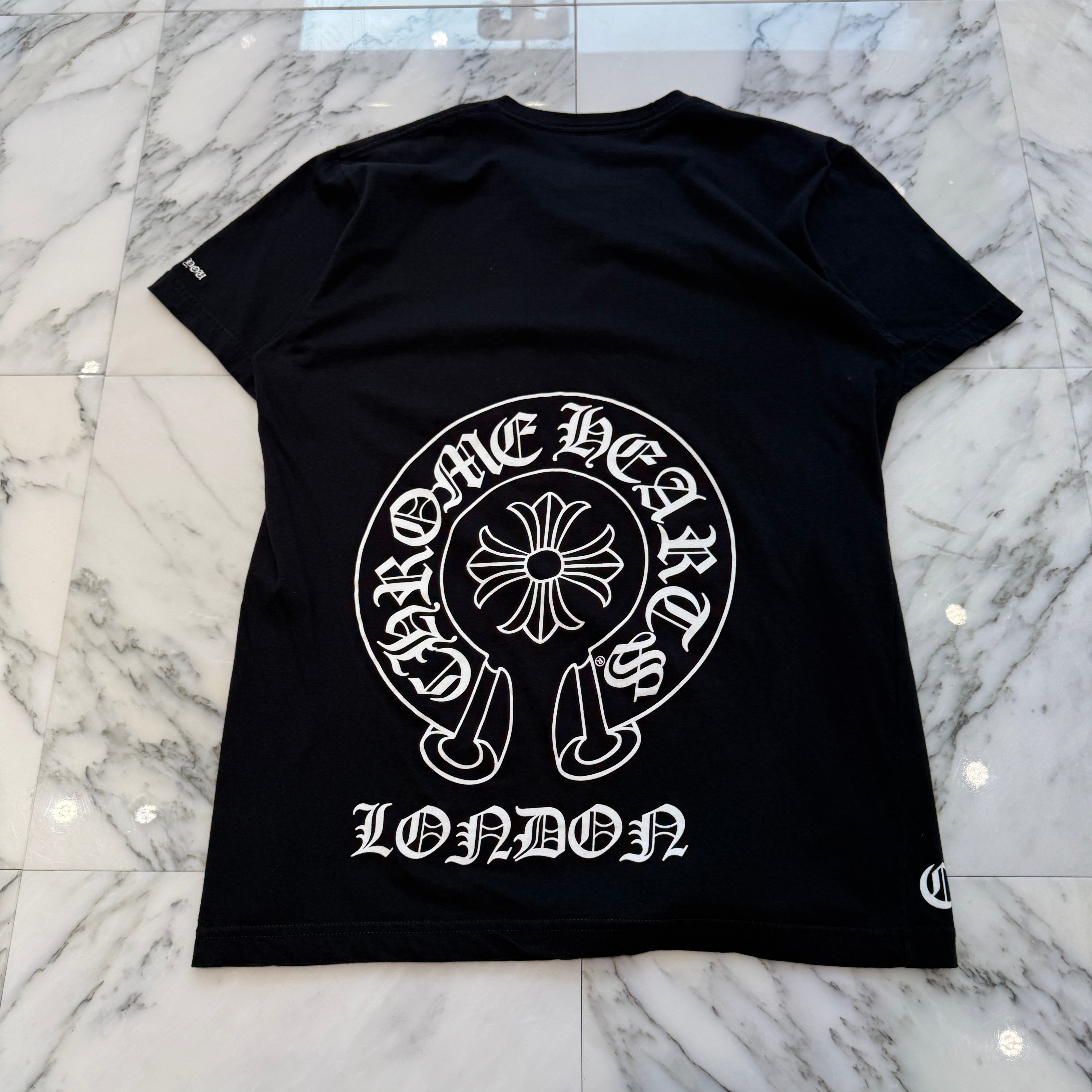 CHROME HEARTS London Limited Back Horseshoe Tee Size L クロムハーツ ロンドン限定 バックホースシューTシャツ  サイズL