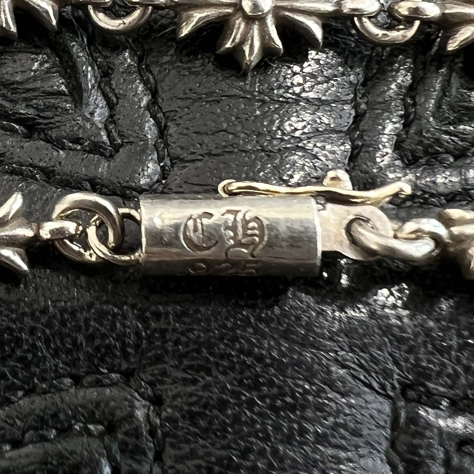 CHROME HEARTS Tiny E CH Plus Bracelet 12 LINK クロムハーツ タイニーE CHプラス ブレスレット 12リンク