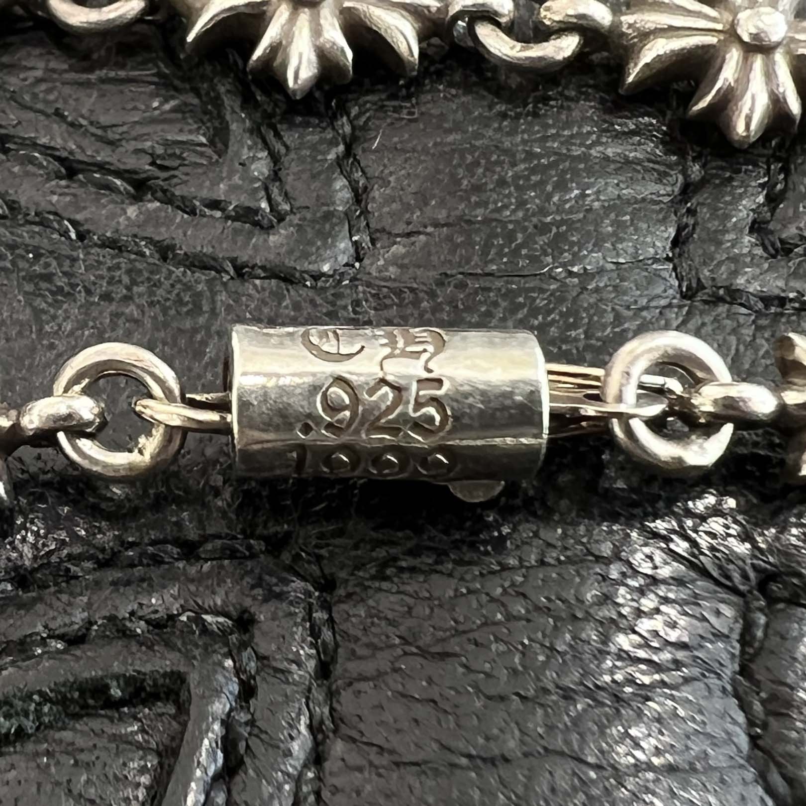 CHROME HEARTS Tiny E CH Plus Bracelet 12 LINK クロムハーツ タイニーE CHプラス ブレスレット 12リンク
