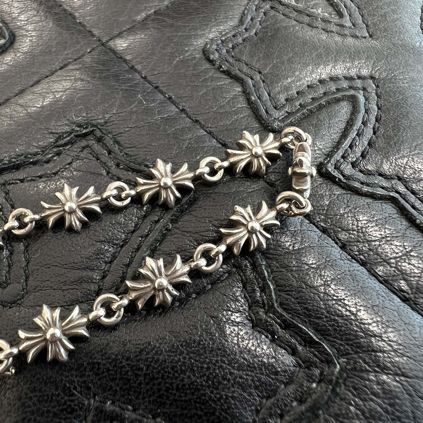 CHROME HEARTS Tiny E CH Plus Bracelet 12 LINK クロムハーツ タイニーE CHプラス ブレスレット 12リンク