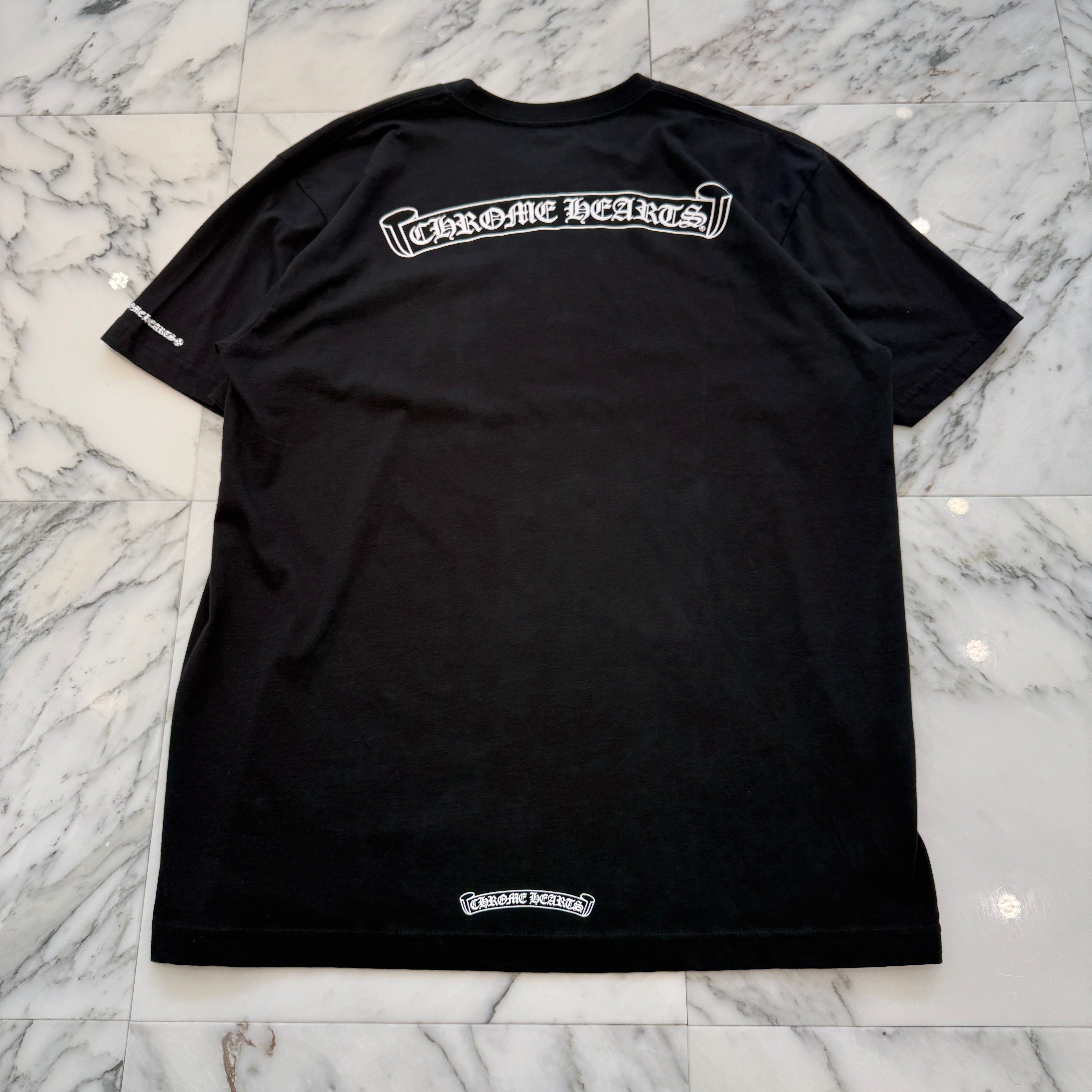 CHROME HEARTS Back Scroll Tee Size XL クロムハーツ バックスクロール Tシャツ サイズXL