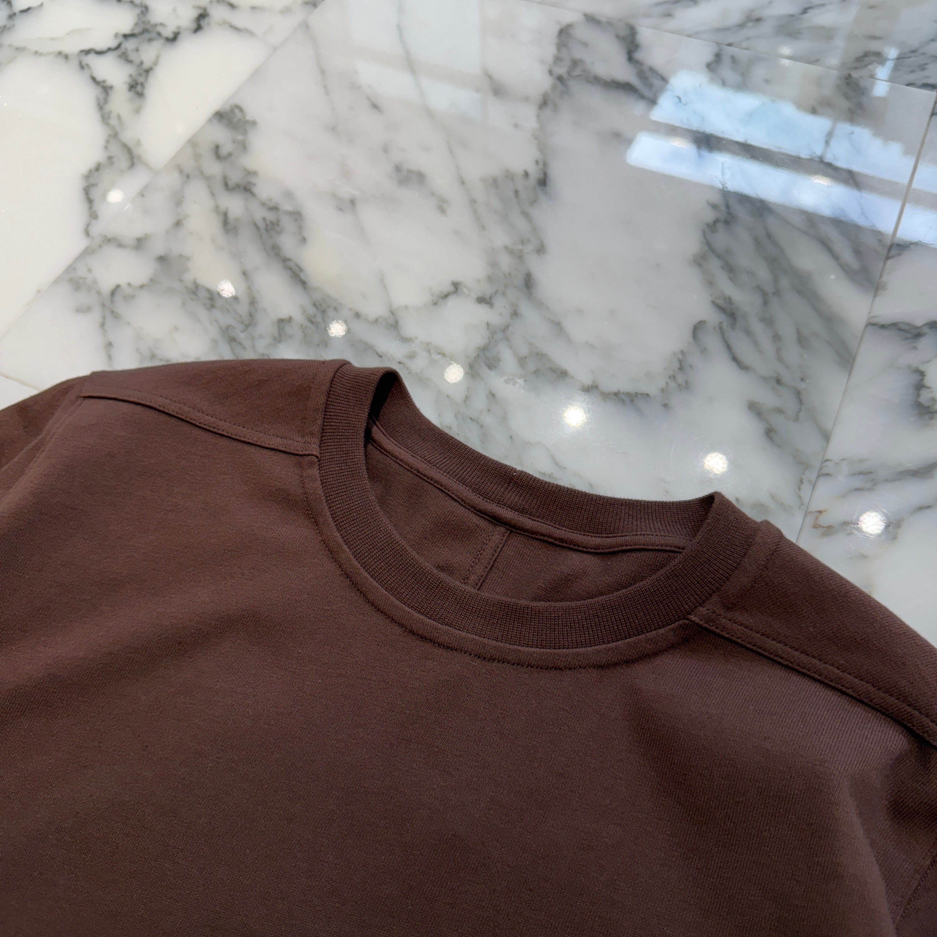 Rick Owens 2023AW Crewneck Long Sleeve Tee RU02C7277-BA Size XL