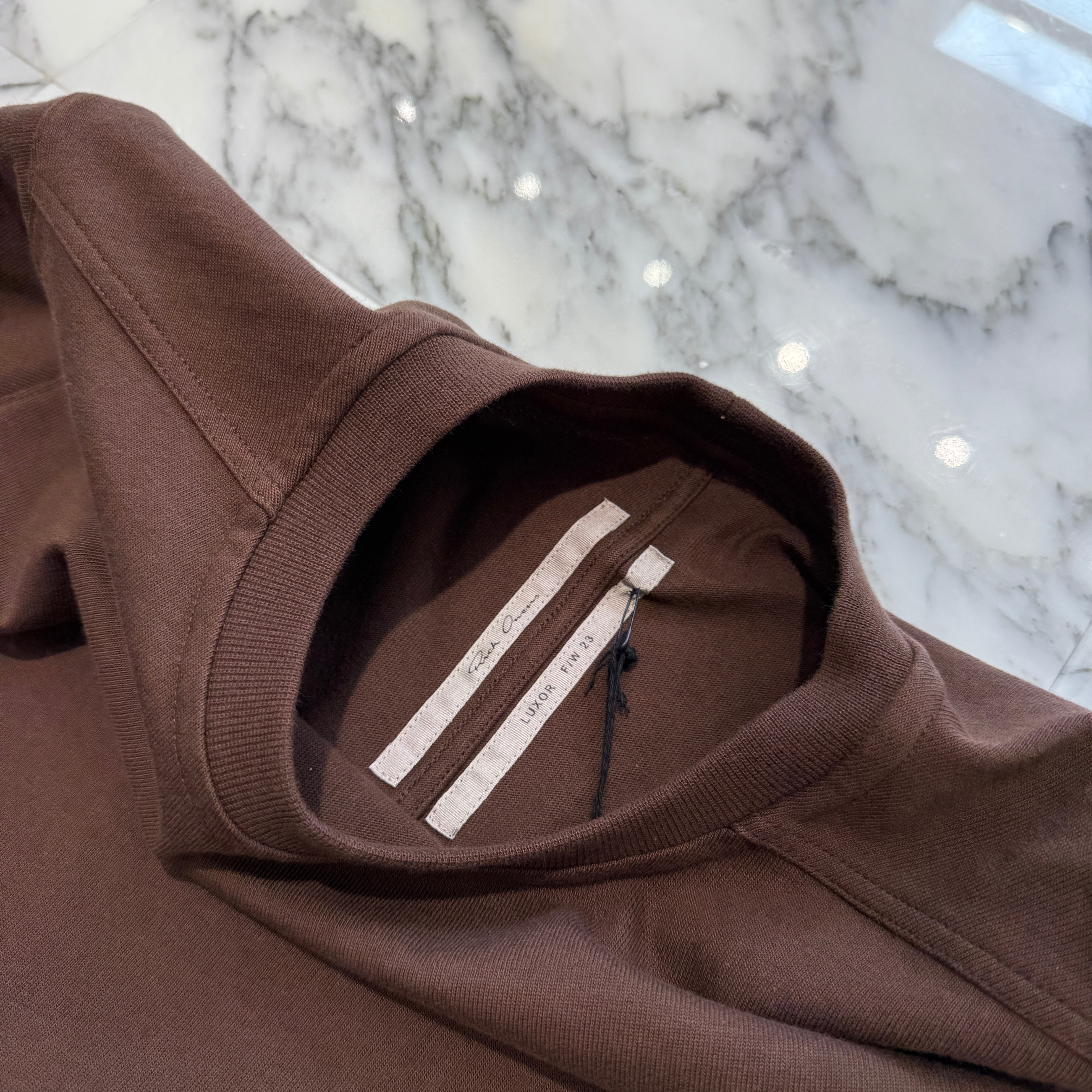 Rick Owens 2023AW Crewneck Long Sleeve Tee RU02C7277-BA Size XL リックオウェンス クルーネック ロングスリーブTシャツ サイズXL