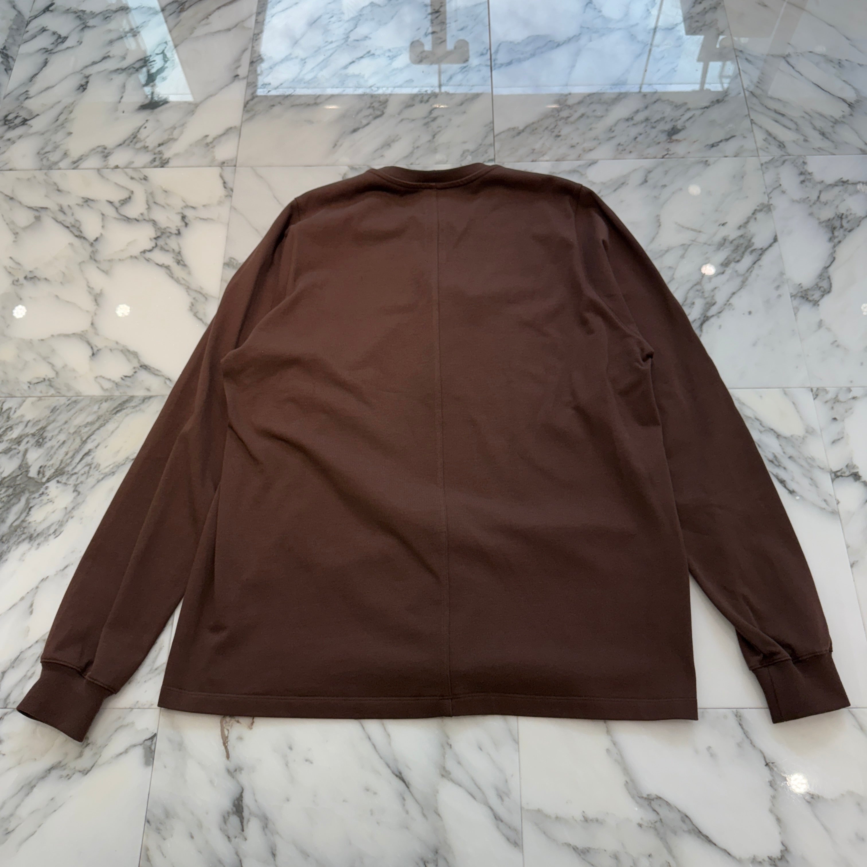 Rick Owens 2023AW Crewneck Long Sleeve Tee RU02C7277-BA Size XL リックオウェンス クルーネック ロングスリーブTシャツ サイズXL