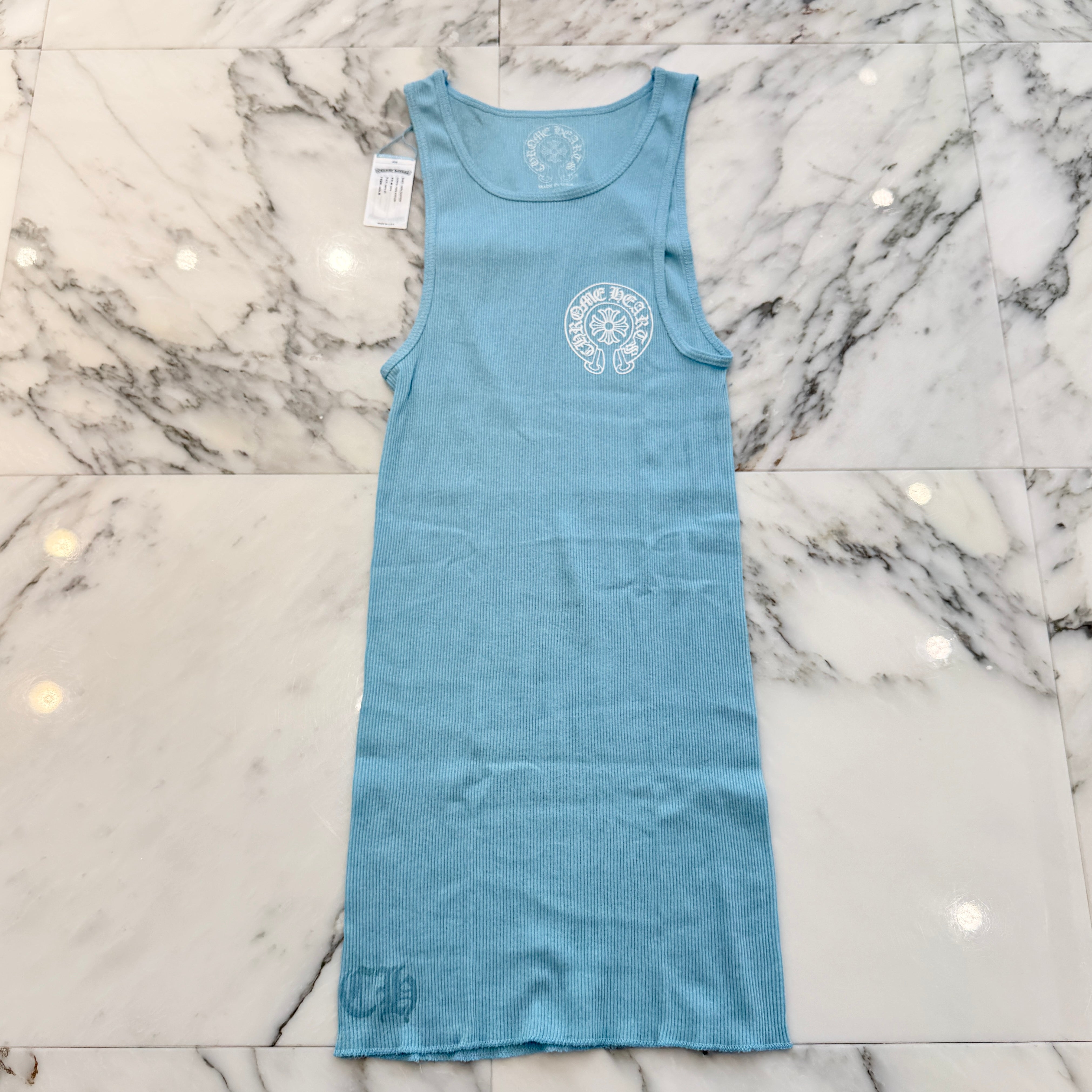 CHROME HEARTS 2026SS ONLINE Limited Back Horseshoe Print Tank Top