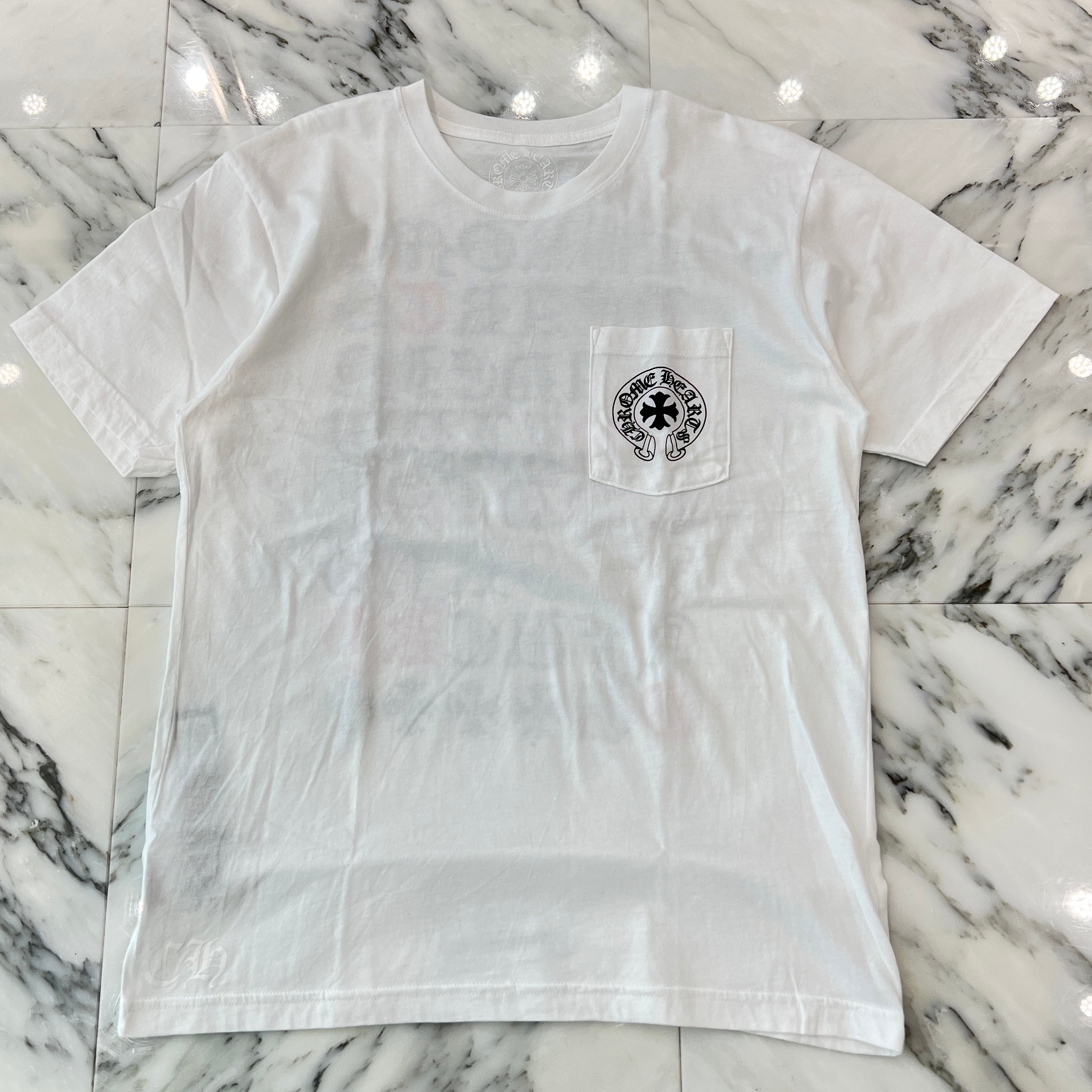 CHROME HEARTS Tokyo Limited Made In Hollywood Vertical Logo Tee Size L クロムハーツ 東京限定 メイドインハリウッド ヴァーティカルロゴ Tシャツ サイズL