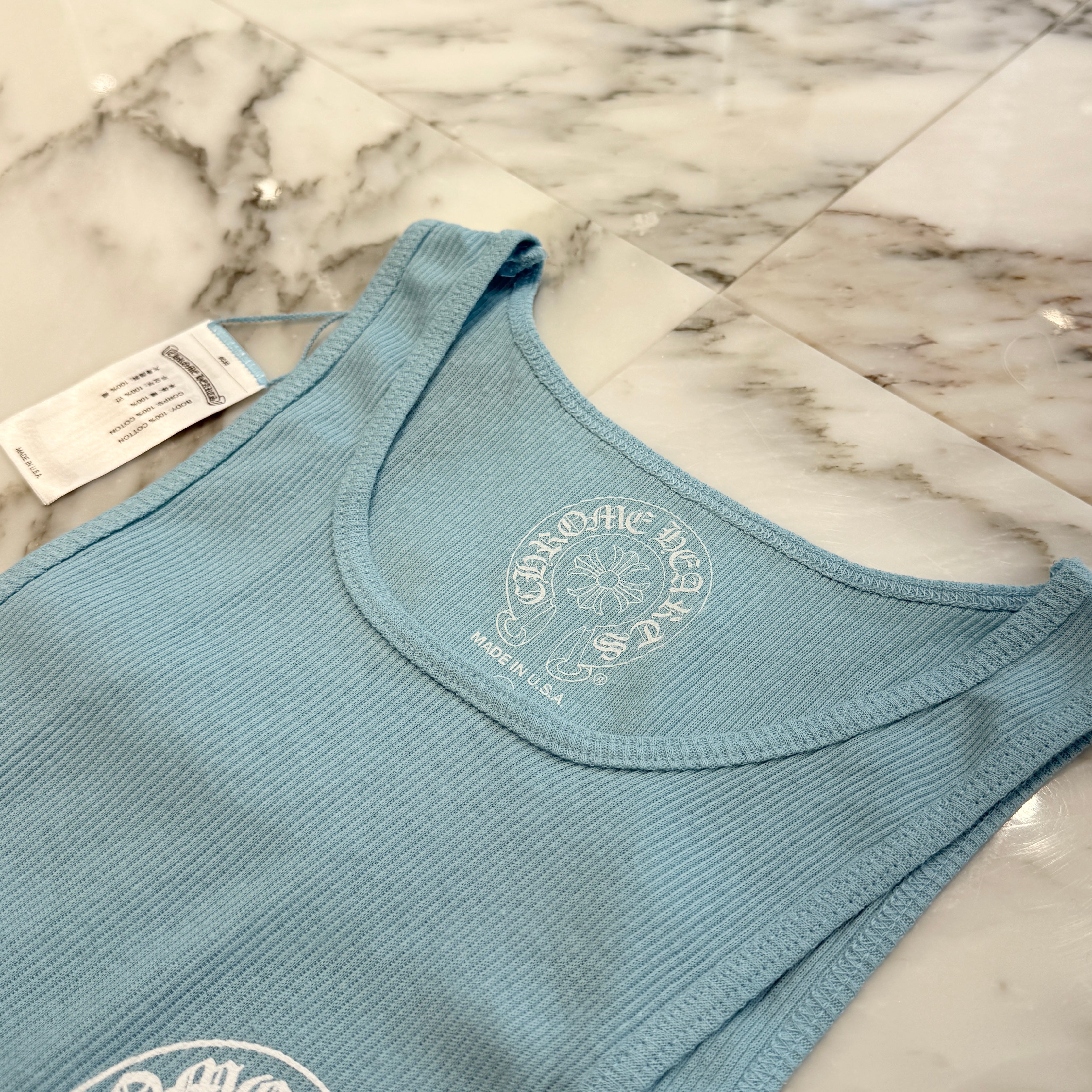 CHROME HEARTS 2026SS ONLINE Limited Back Horseshoe Print Tank Top Size S クロムハーツ オンライン限定 バックホースシュー プリント タンクトップ サイズS