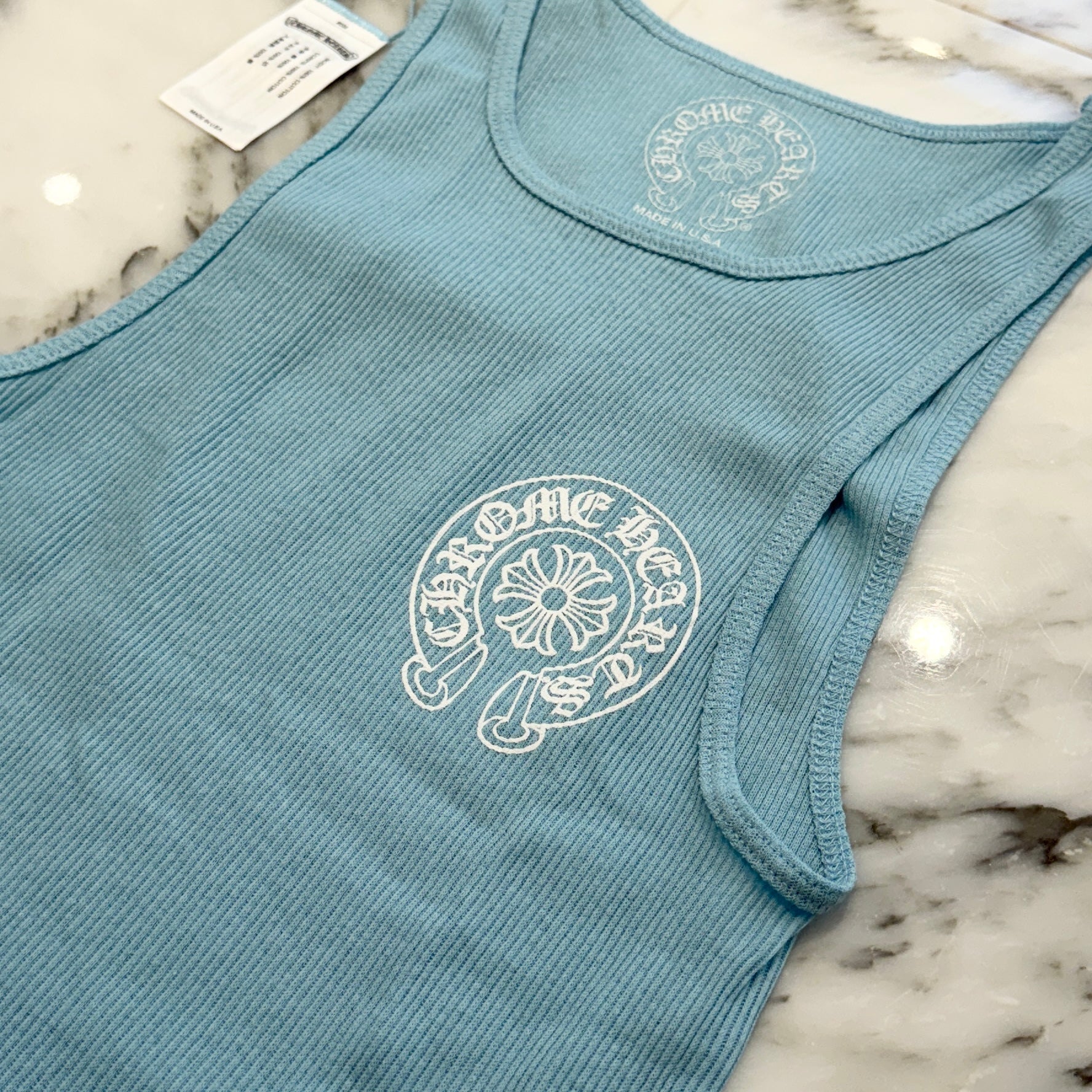 CHROME HEARTS 2026SS ONLINE Limited Back Horseshoe Print Tank Top Size S クロムハーツ オンライン限定 バックホースシュー プリント タンクトップ サイズS