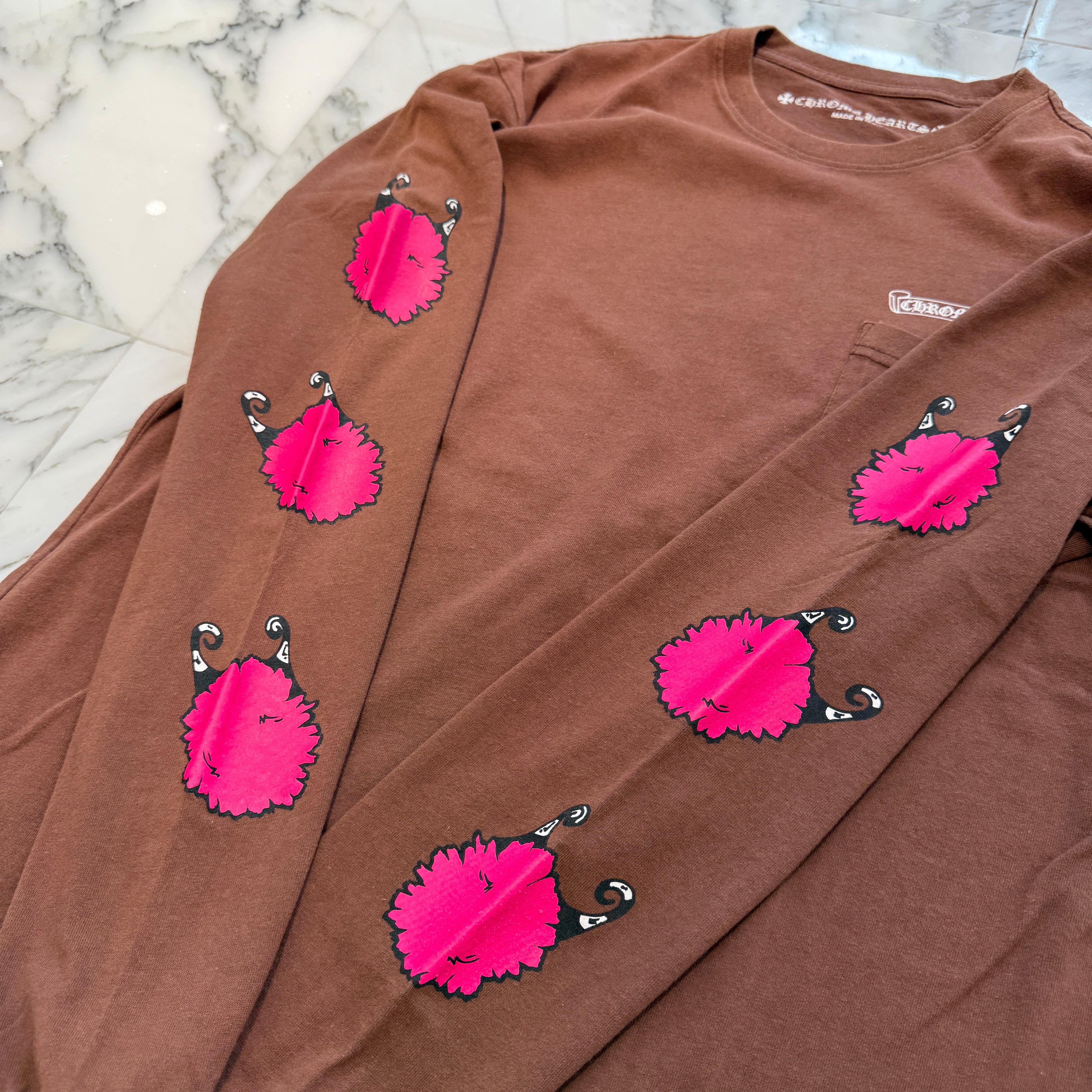 CHROME HEARTS × MATTY BOY PPO STRUCTURE Long Sleeve Tee Size L クロムハーツ × マッティボーイ PPO ストラクチャー ロングスリーブ Tシャツ サイズL