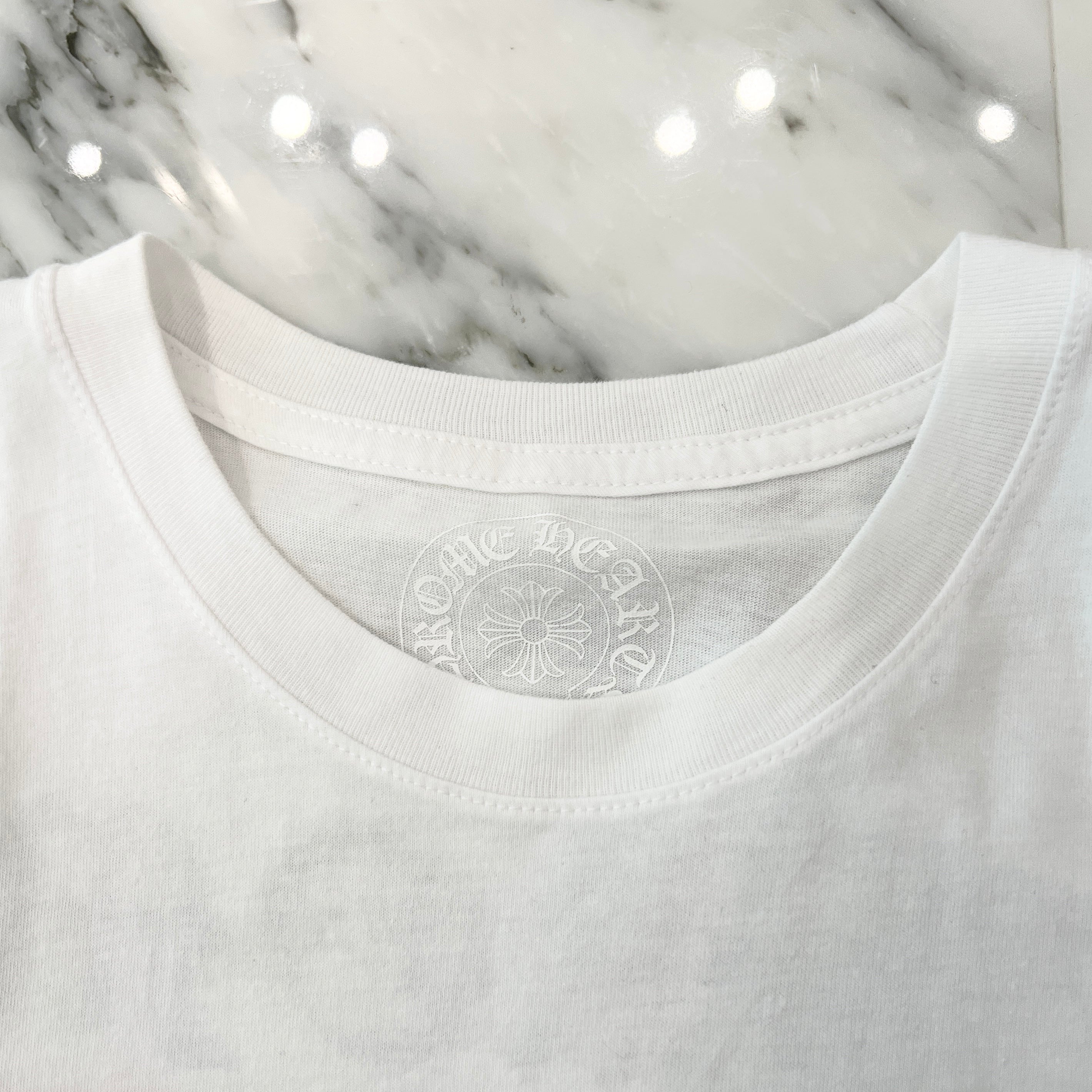 CHROME HEARTS Tokyo Limited Made In Hollywood Vertical Logo Tee Size L クロムハーツ 東京限定 メイドインハリウッド ヴァーティカルロゴ Tシャツ サイズL