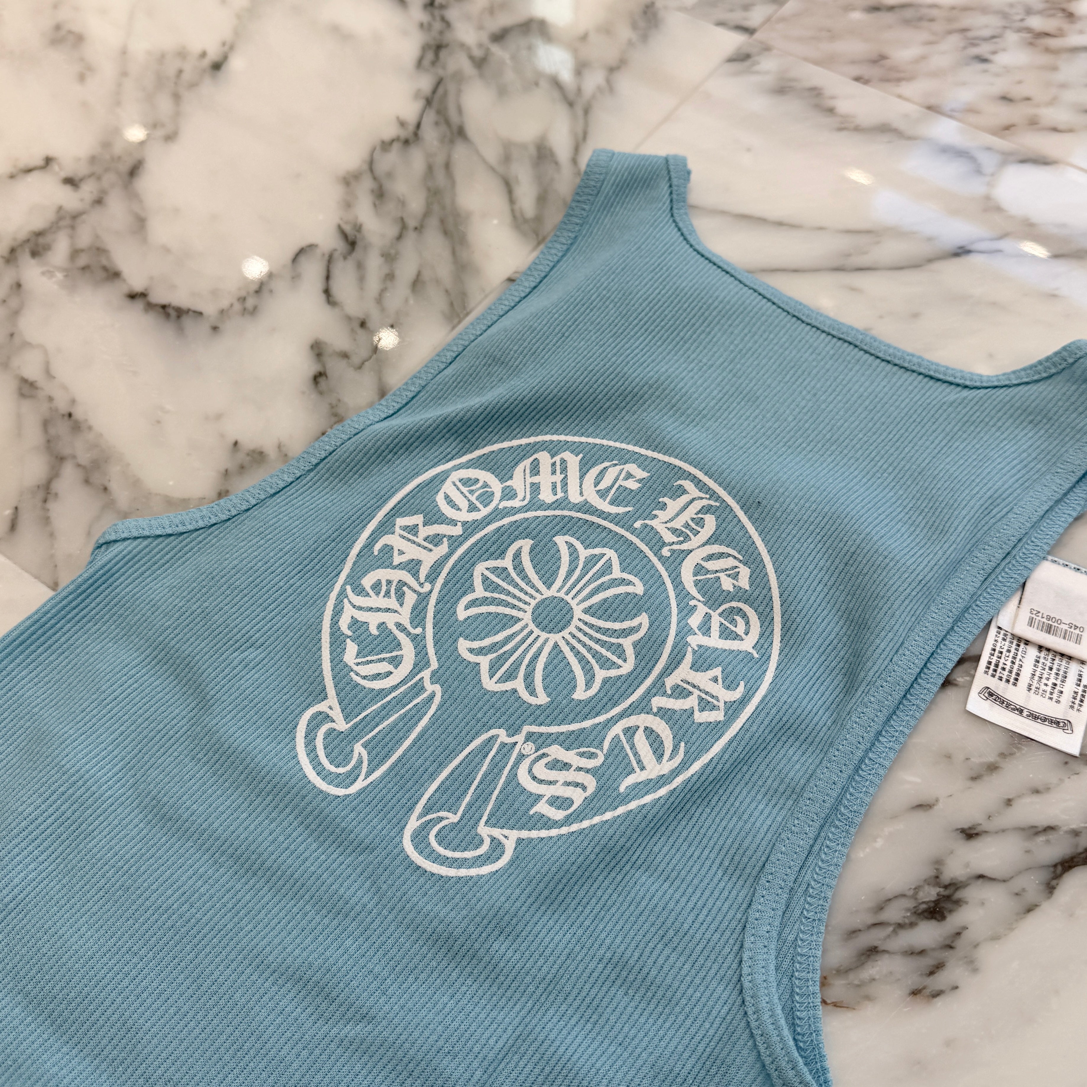 CHROME HEARTS 2026SS ONLINE Limited Back Horseshoe Print Tank Top