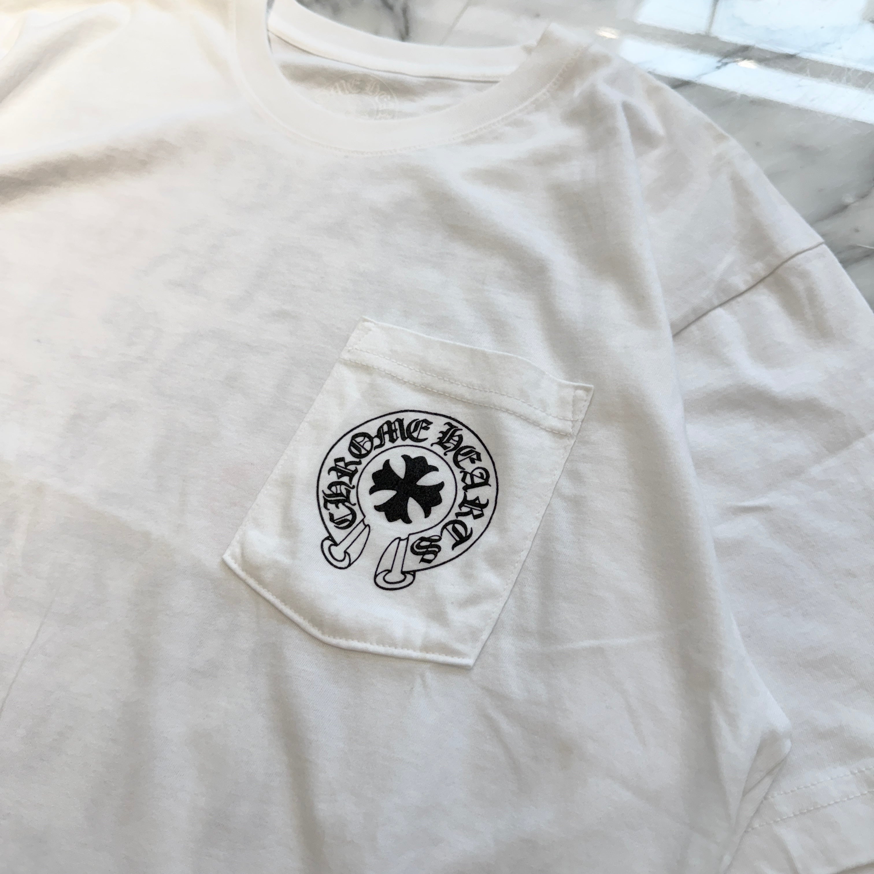 CHROME HEARTS Made In Hollywood Vertical Logo Tee Size XL クロムハーツ メイドインハリウッド ヴァーティカルロゴ Tシャツ サイズXL