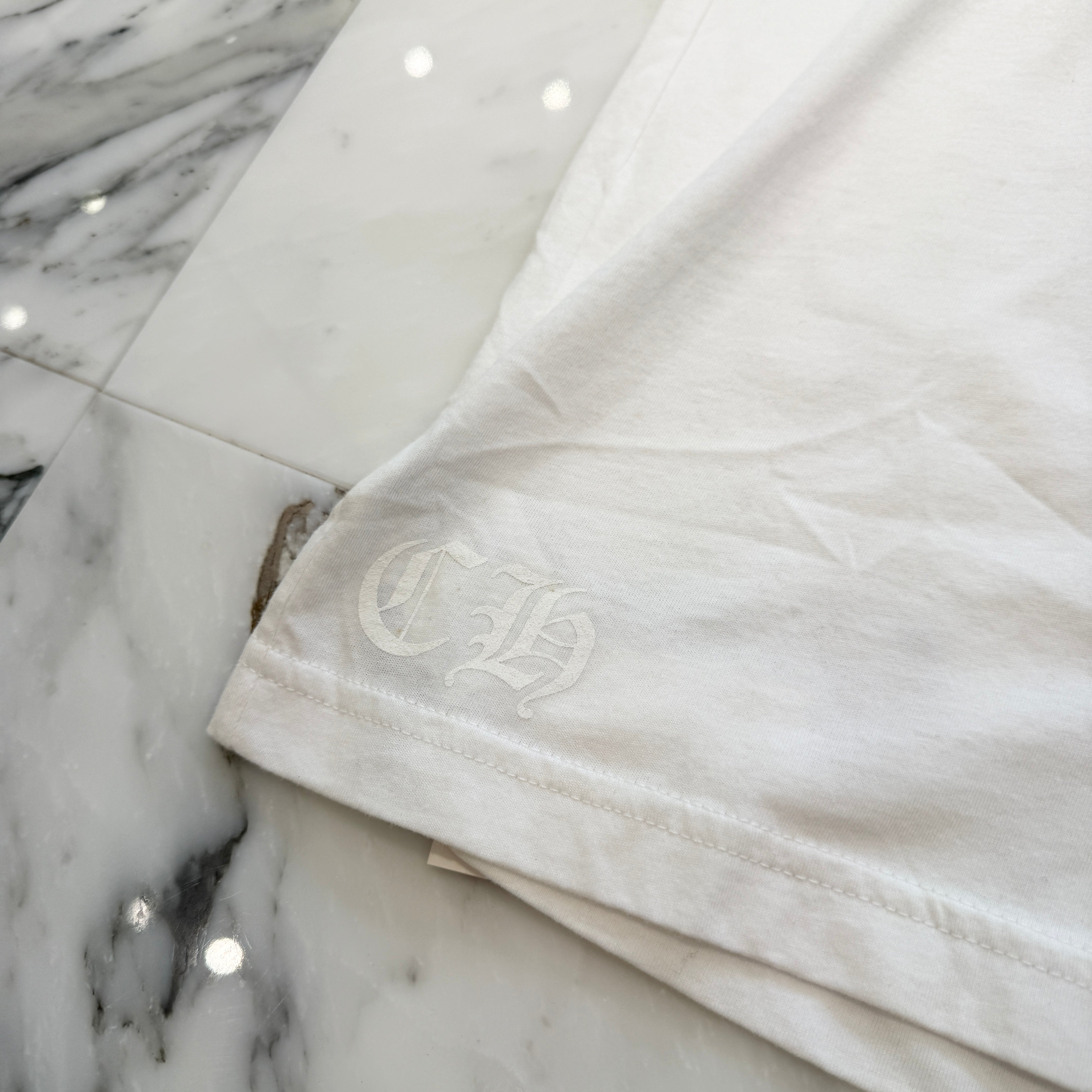 CHROME HEARTS Made In Hollywood Vertical Logo Tee Size XL クロムハーツ メイドインハリウッド ヴァーティカルロゴ Tシャツ サイズXL