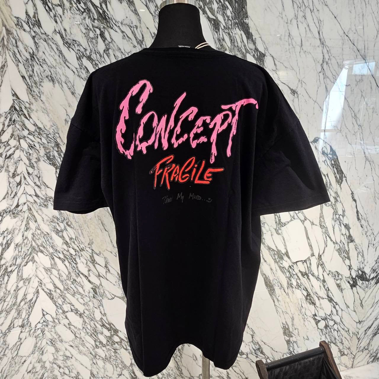 MATTY BOY 2025AW ATLANTA Limited ANTI PROMO "CONCEPT FRAGILE" Tee Size L マッティボーイ アトランタ限定 アンチプロモ "コンセプトフラジール" Tシャツ サイズL