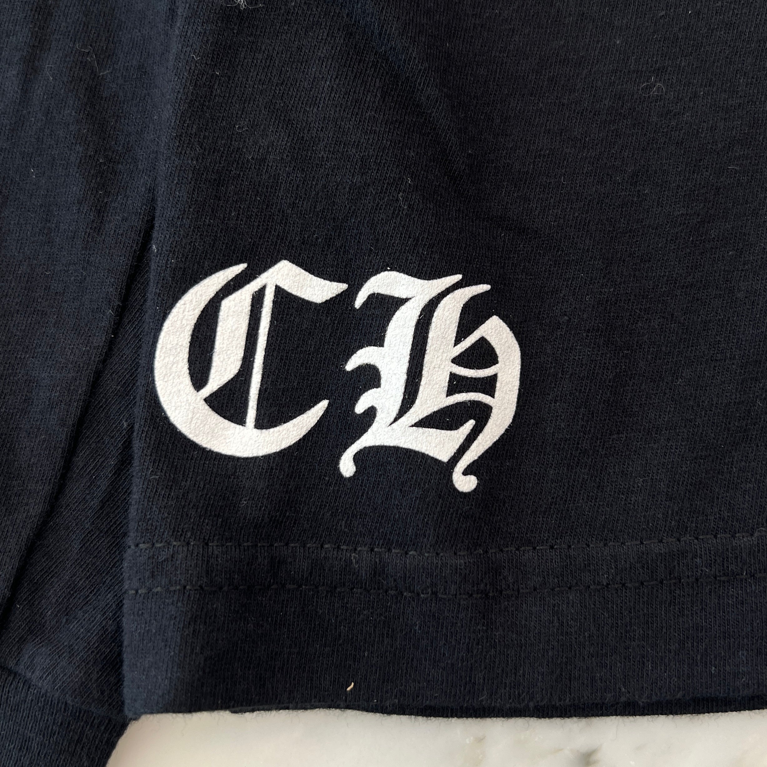 CHROME HEARTS Dagger Tire Track Long Sleeve Tee Size L クロム