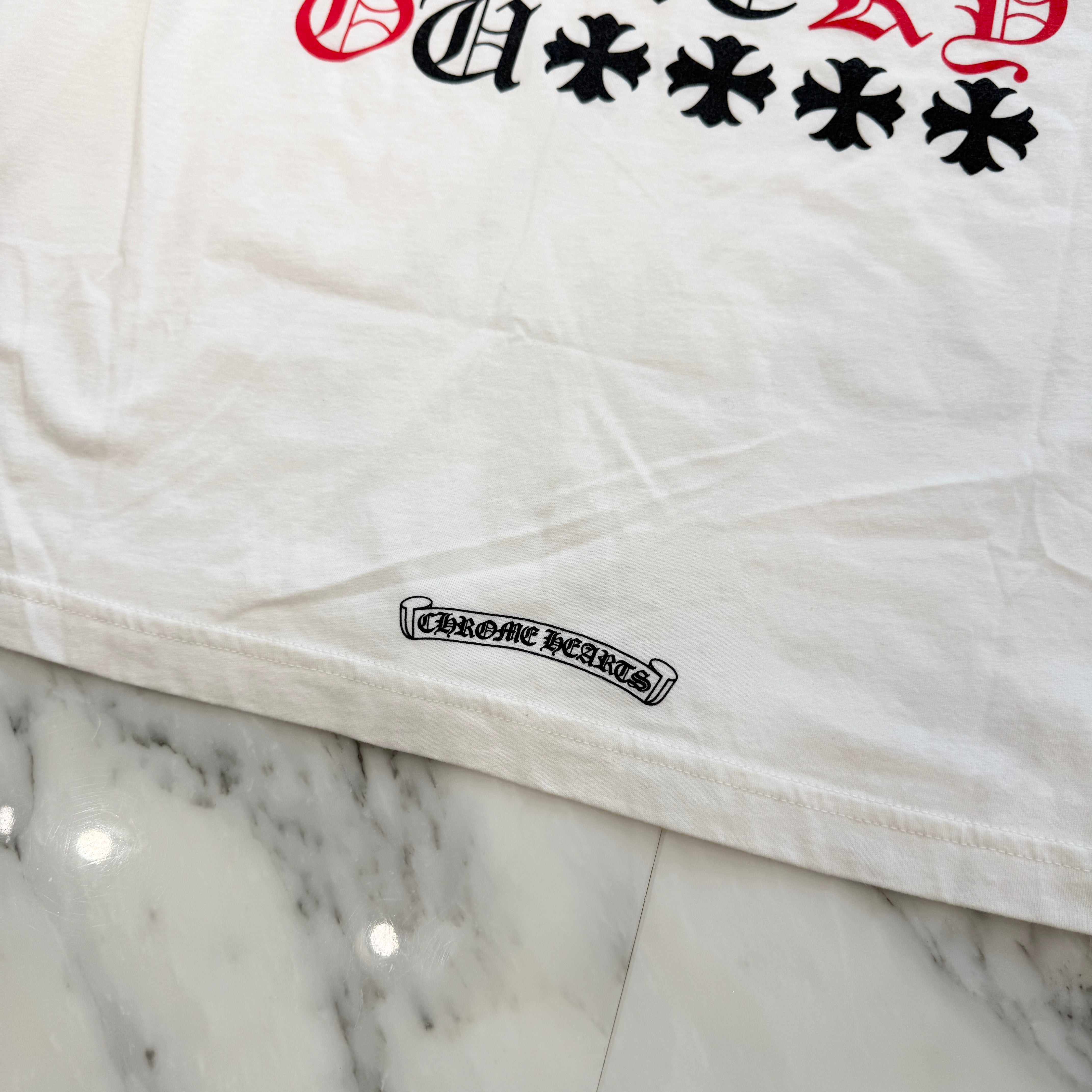 CHROME HEARTS Made In Hollywood Vertical Logo Tee Size XL クロムハーツ メイドインハリウッド ヴァーティカルロゴ Tシャツ サイズXL