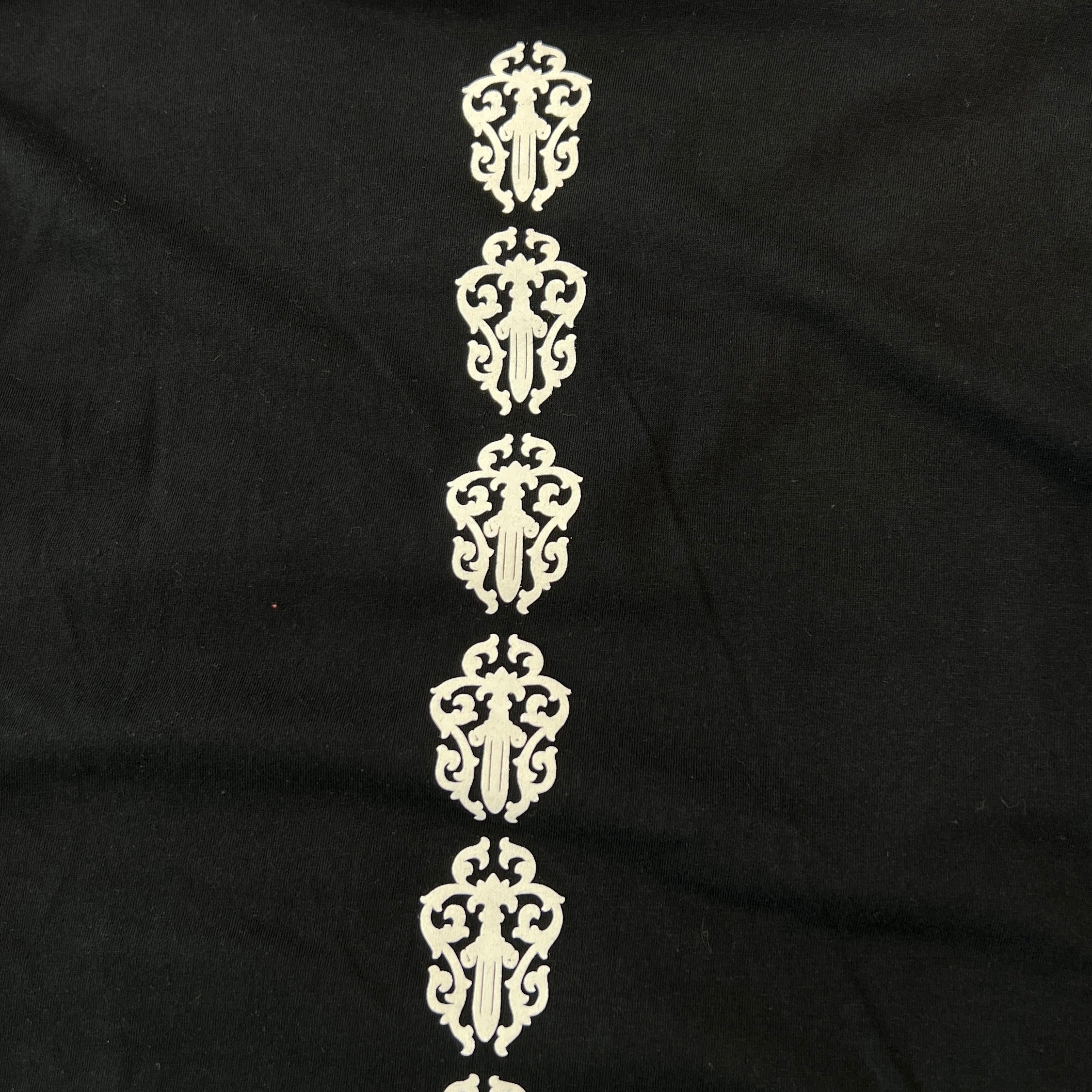 CHROME HEARTS Dagger Tire Track Long Sleeve Tee Size L クロムハーツ ダガータイヤトラックロングスリーブTシャツ サイズL