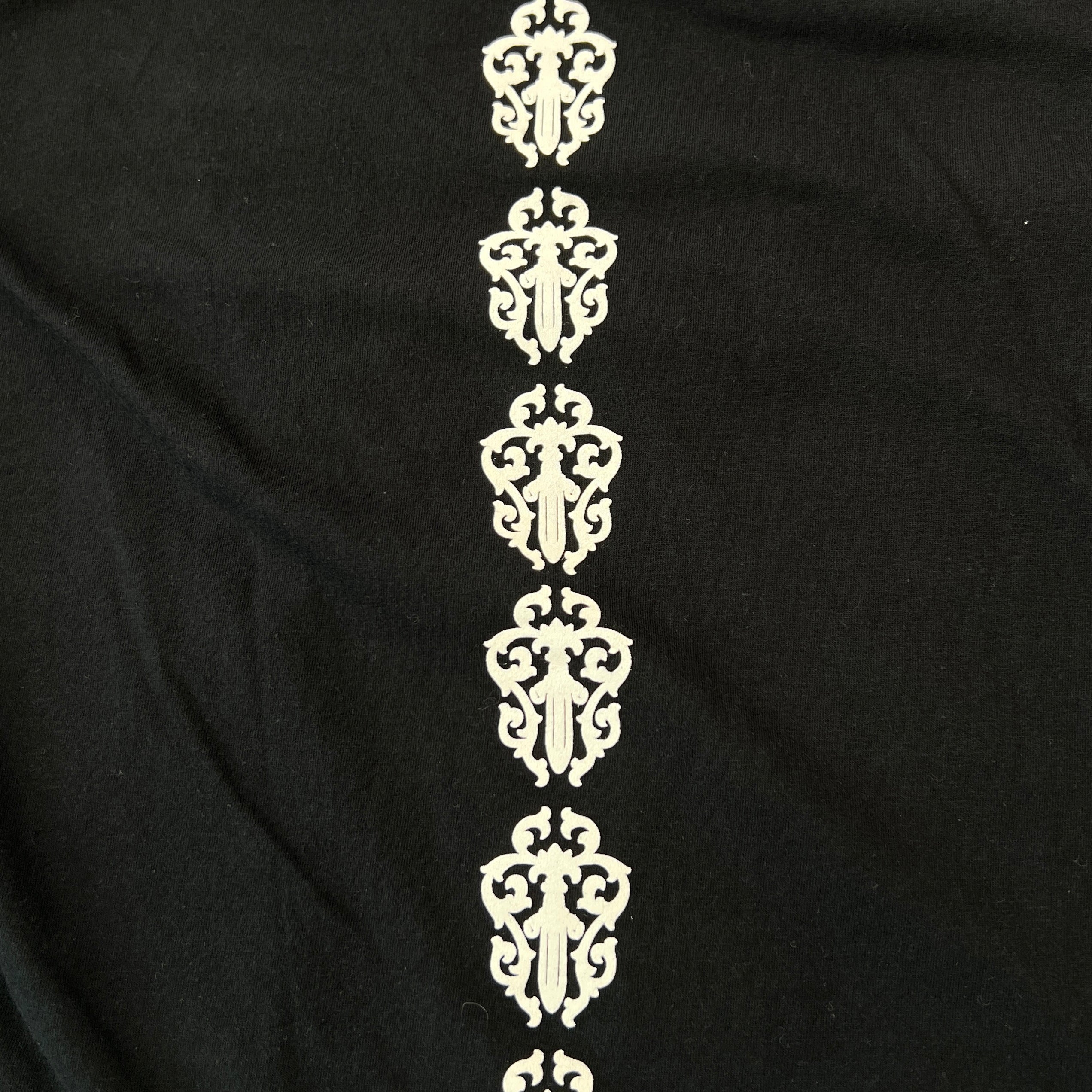 CHROME HEARTS Dagger Tire Track Long Sleeve Tee Size L クロムハーツ ダガータイヤトラックロングスリーブTシャツ サイズL