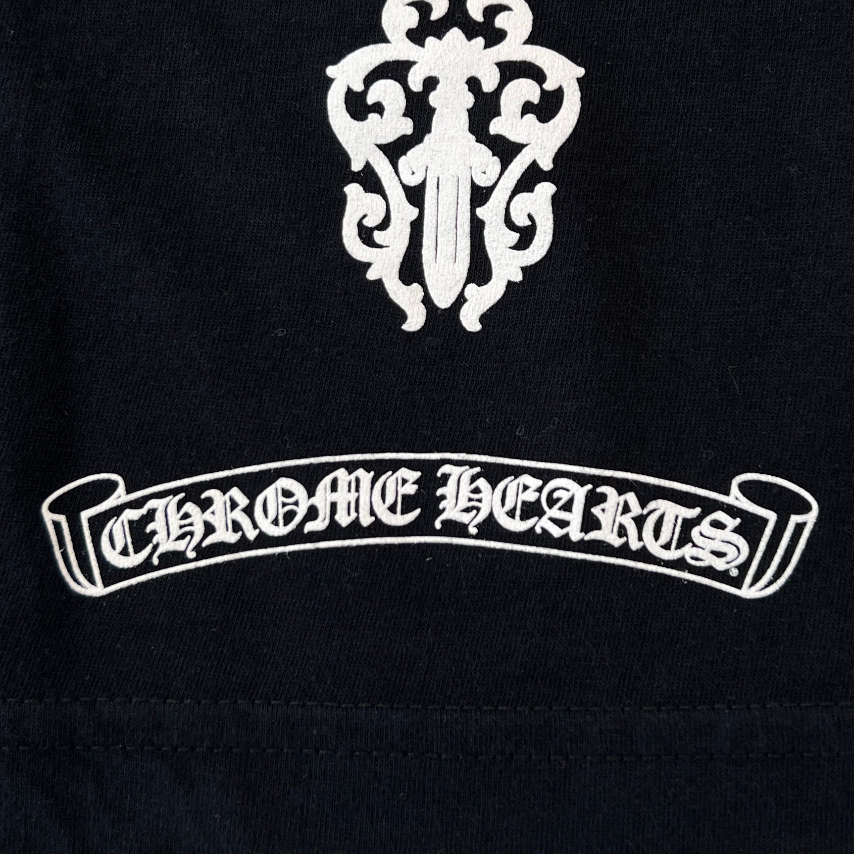 CHROME HEARTS Dagger Tire Track Long Sleeve Tee Size L クロムハーツ ダガータイヤトラックロングスリーブTシャツ サイズL