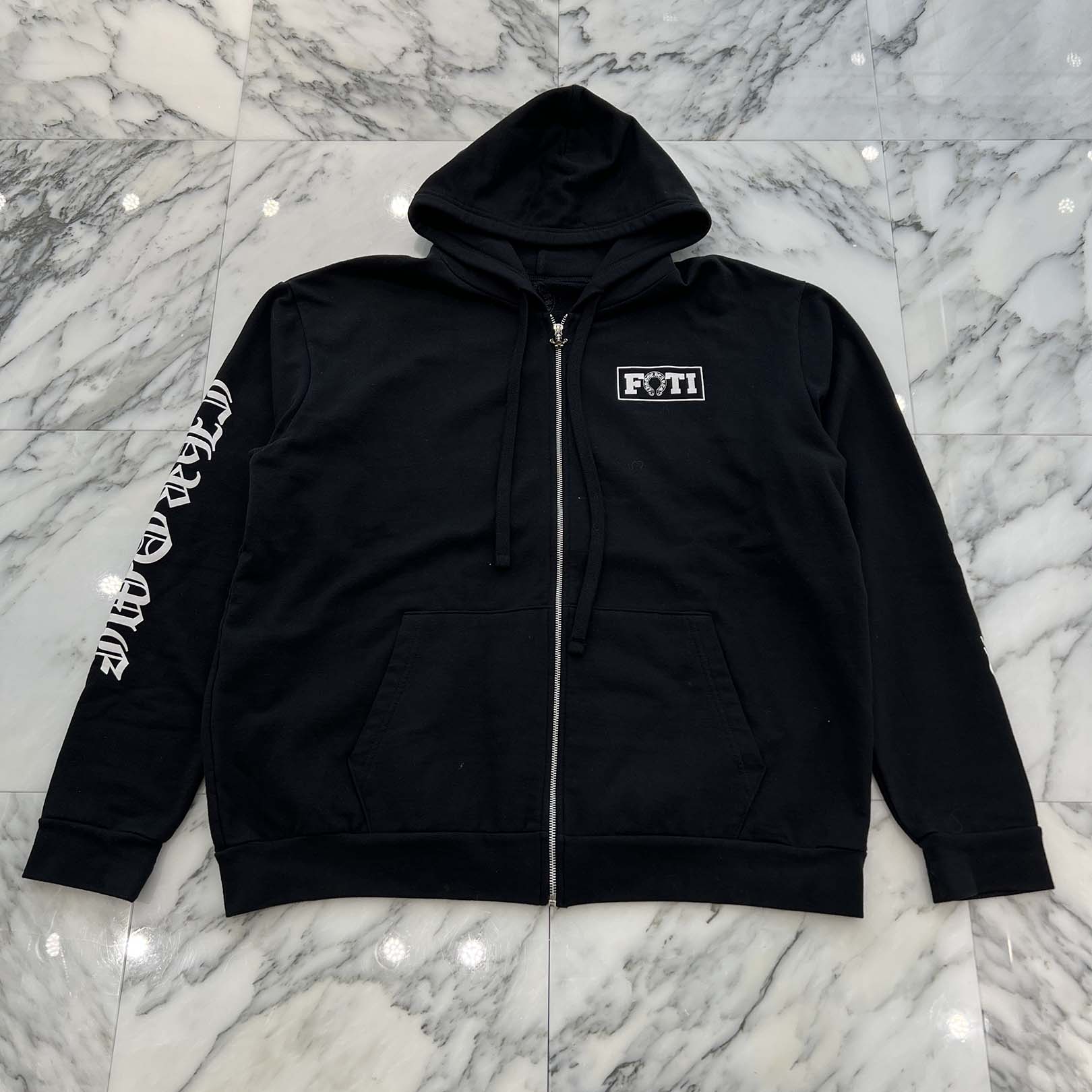 CHROME HEARTS 2023SS FOTI Family Zip Up Hoodie Size XL クロムハーツ フォティファミリー ジップアップ フーディ サイズXL