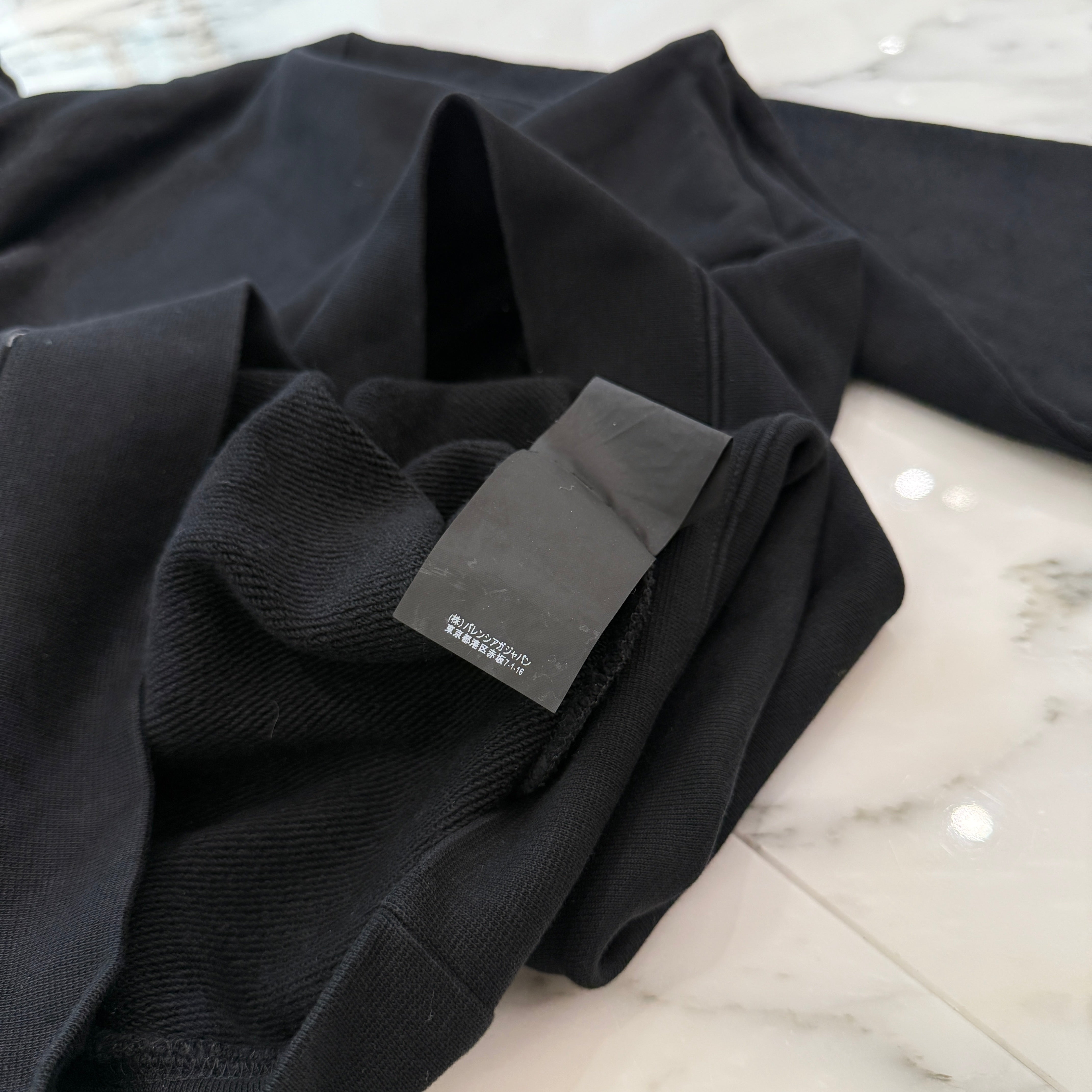 BALENCIAGA 2017AW PARIS PRINT Pullover Hoodie 460610 TUK17 Size M バレンシアガ パリス プリント プルオーバーフーディ サイズM