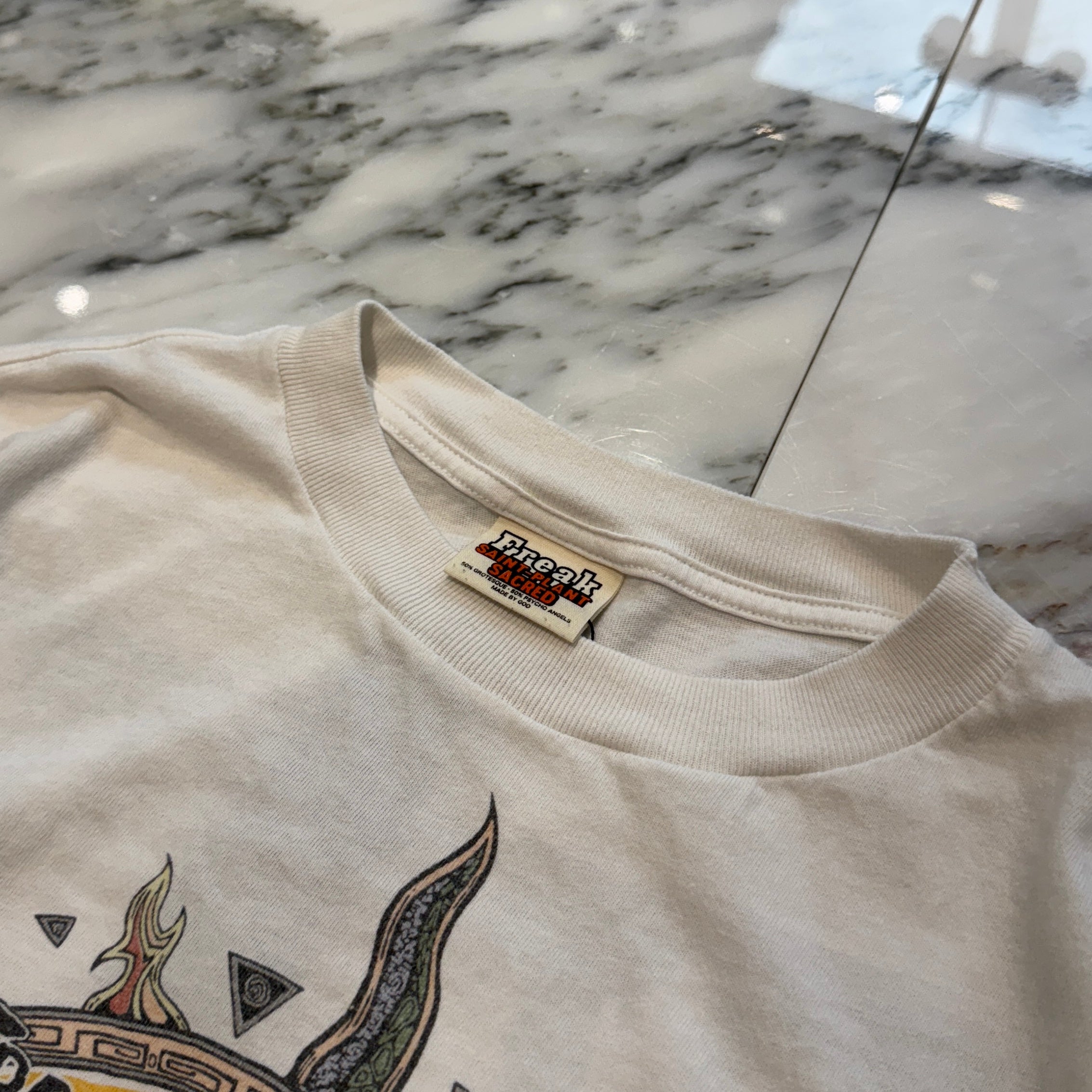 SAINT Mxxxxxx × Cactus Plant Flea Market 2024AW SUN S/S Tee SM-YS1-0000-C02 Size M セントマイケル×カクタスプラント フリーマーケット サン Tシャツ サイズM