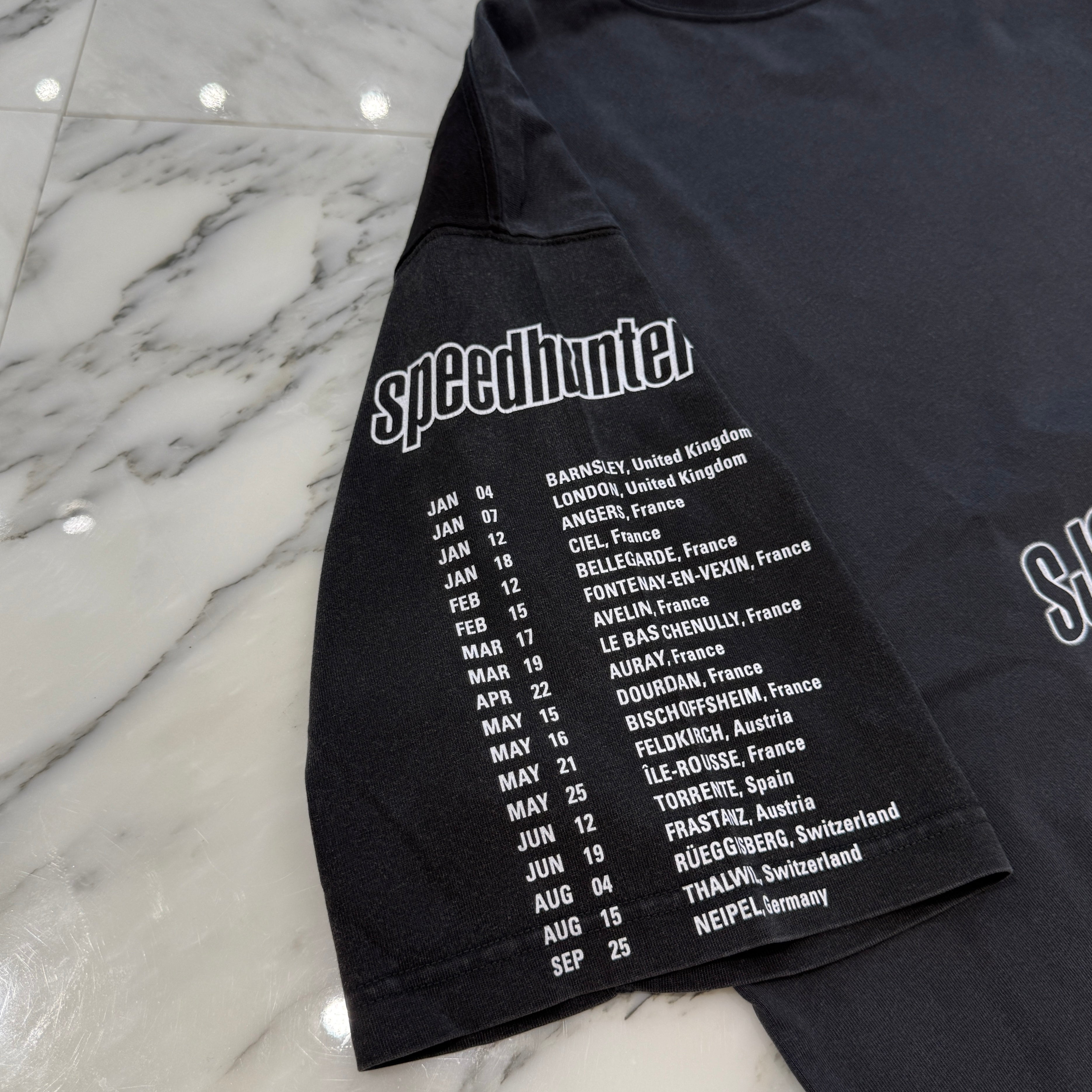 BALENCIAGA Speed Hunter Upside Down Oversized Tee 698811 TMVC9 Size 3 バレンシアガ スピードハンター アップサイドダウン オーバーサイズTシャツ サイズ3