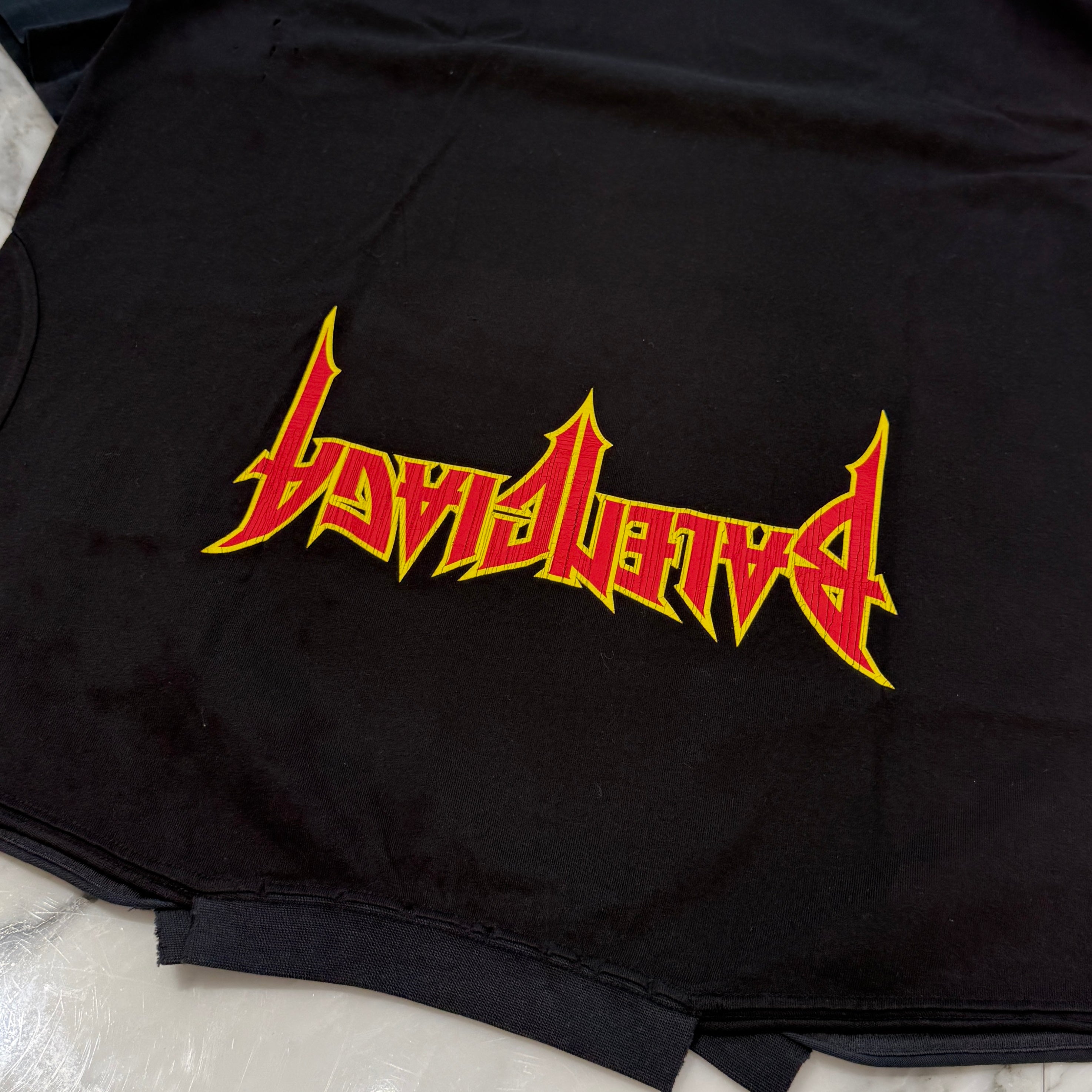 BALENCIAGA Speed Hunter Upside Down Oversized Tee 698811 TMVC9 Size 3 バレンシアガ スピードハンター アップサイドダウン オーバーサイズTシャツ サイズ3