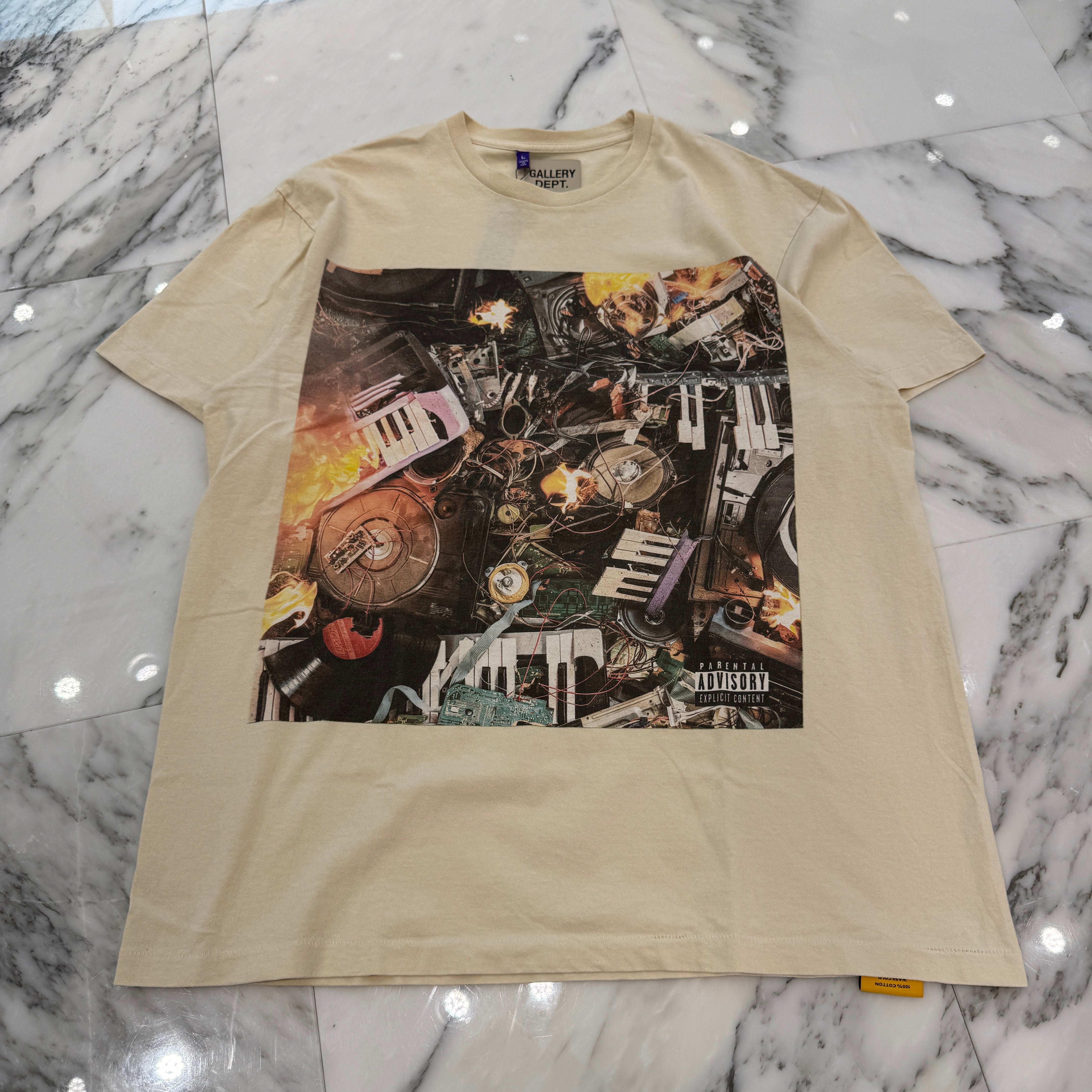 GALLERY DEPT. Misery Tee MSY-1030 Size L ギャラリーデプト ミゼリー Tシャツ サイズL