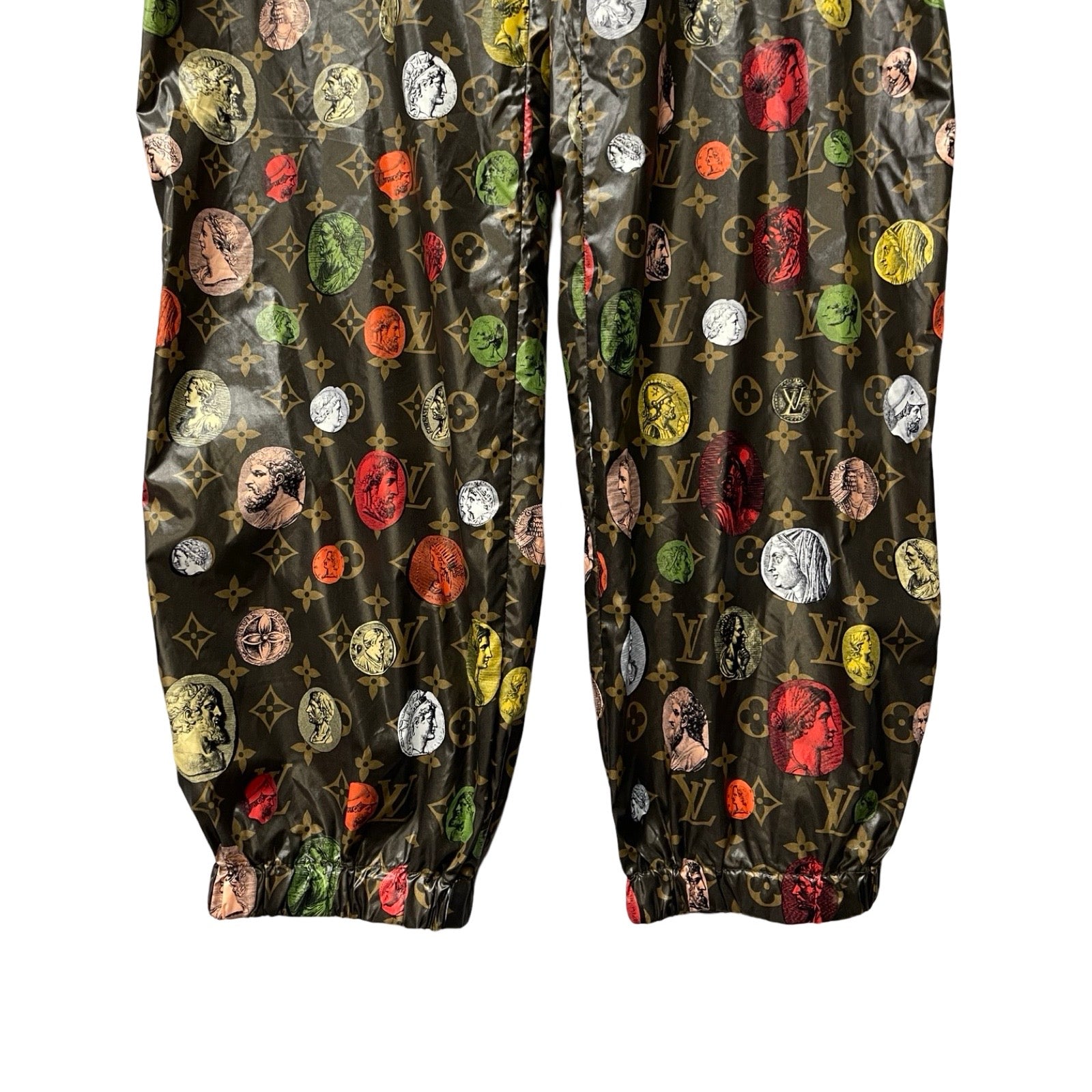 LOUIS VUITTON × FORNASETTI 2021AW Cameo And Coin Jogging Pants 1A9ARG Size 38